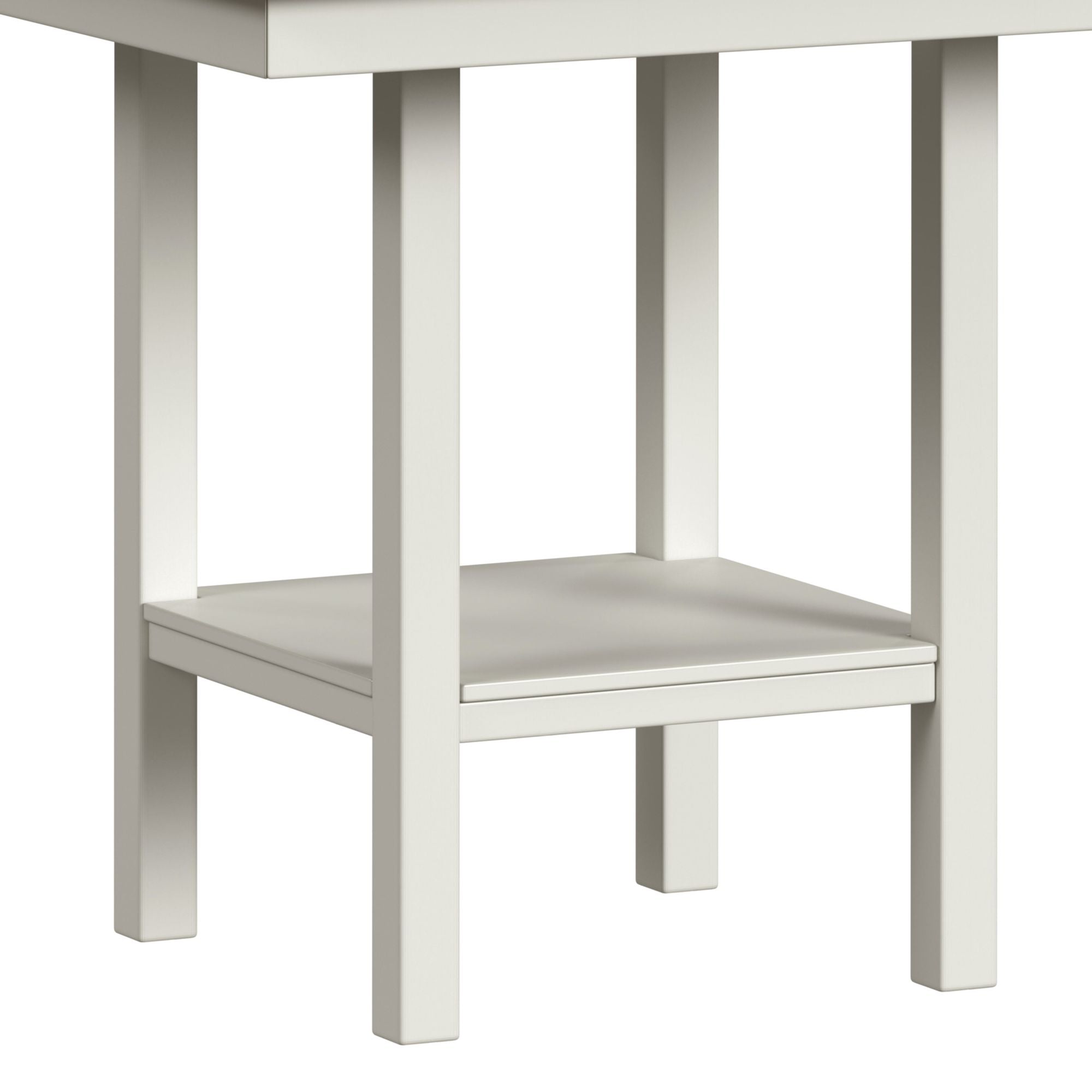 Brooks 5PC Counter Set with Table and 4 UPH Seat & Wood Back Chairs in Medium Brown & White