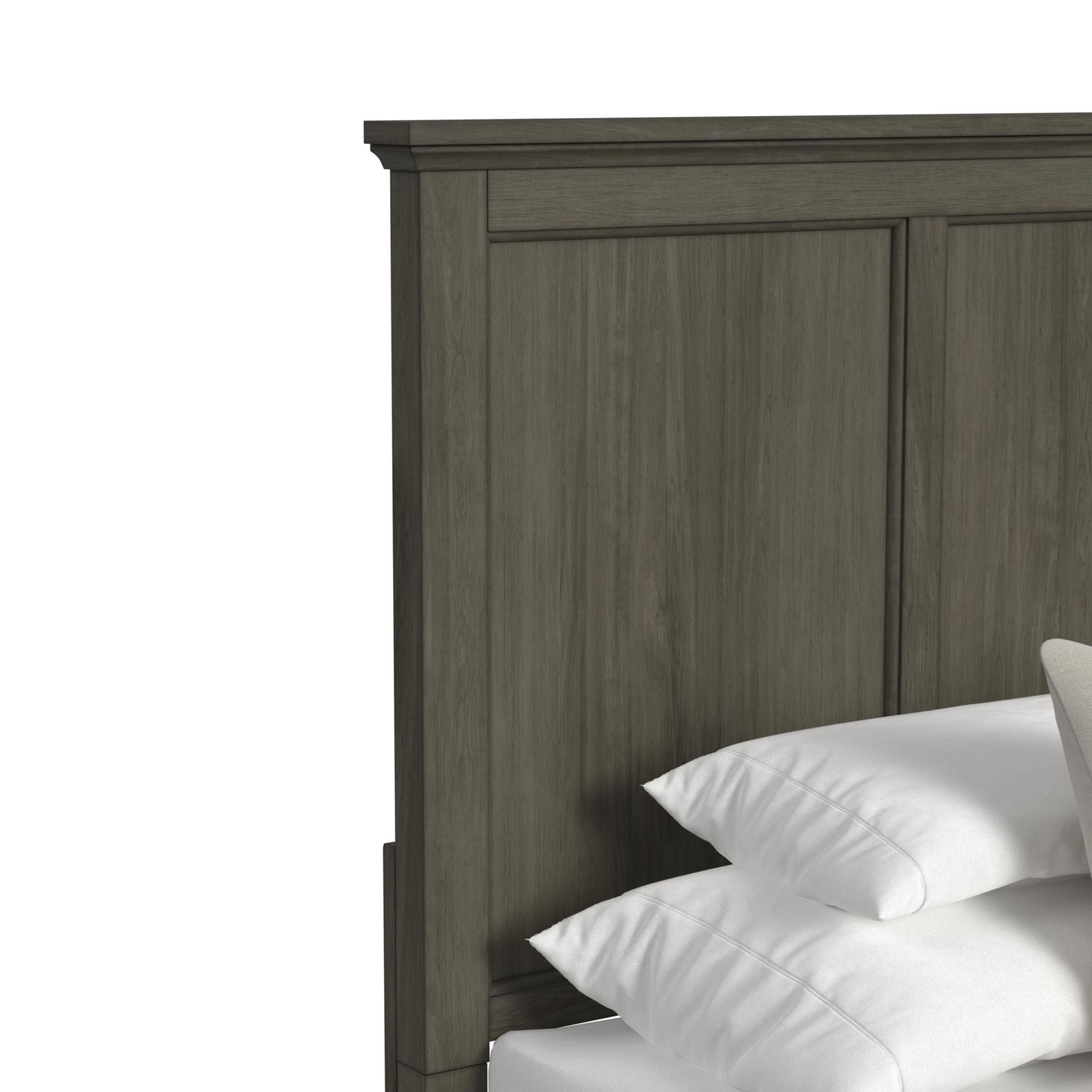 Canterbury King Storage Bed in Grey
