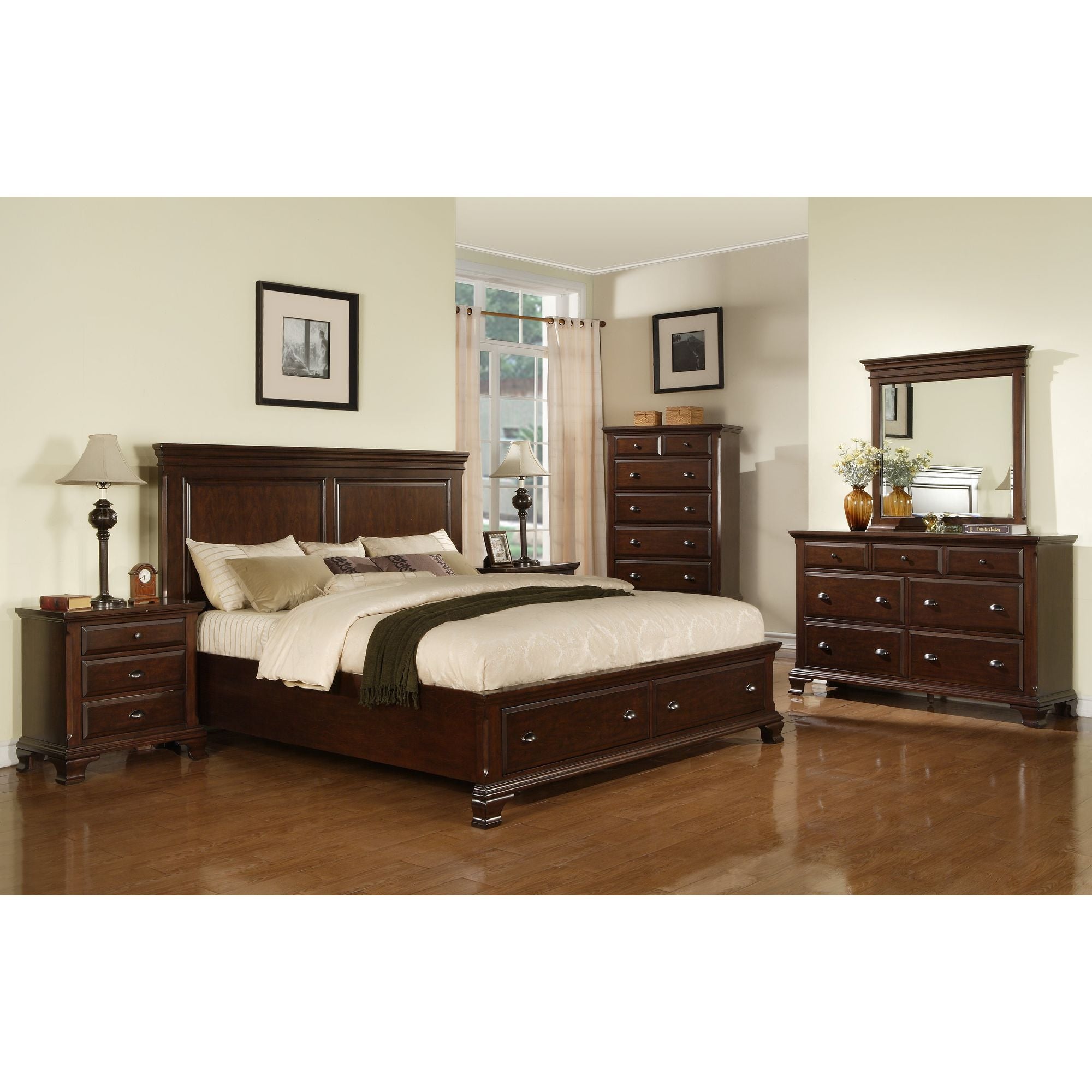 Canton Nightstand Cherry – SKU CN600NSO | Elements