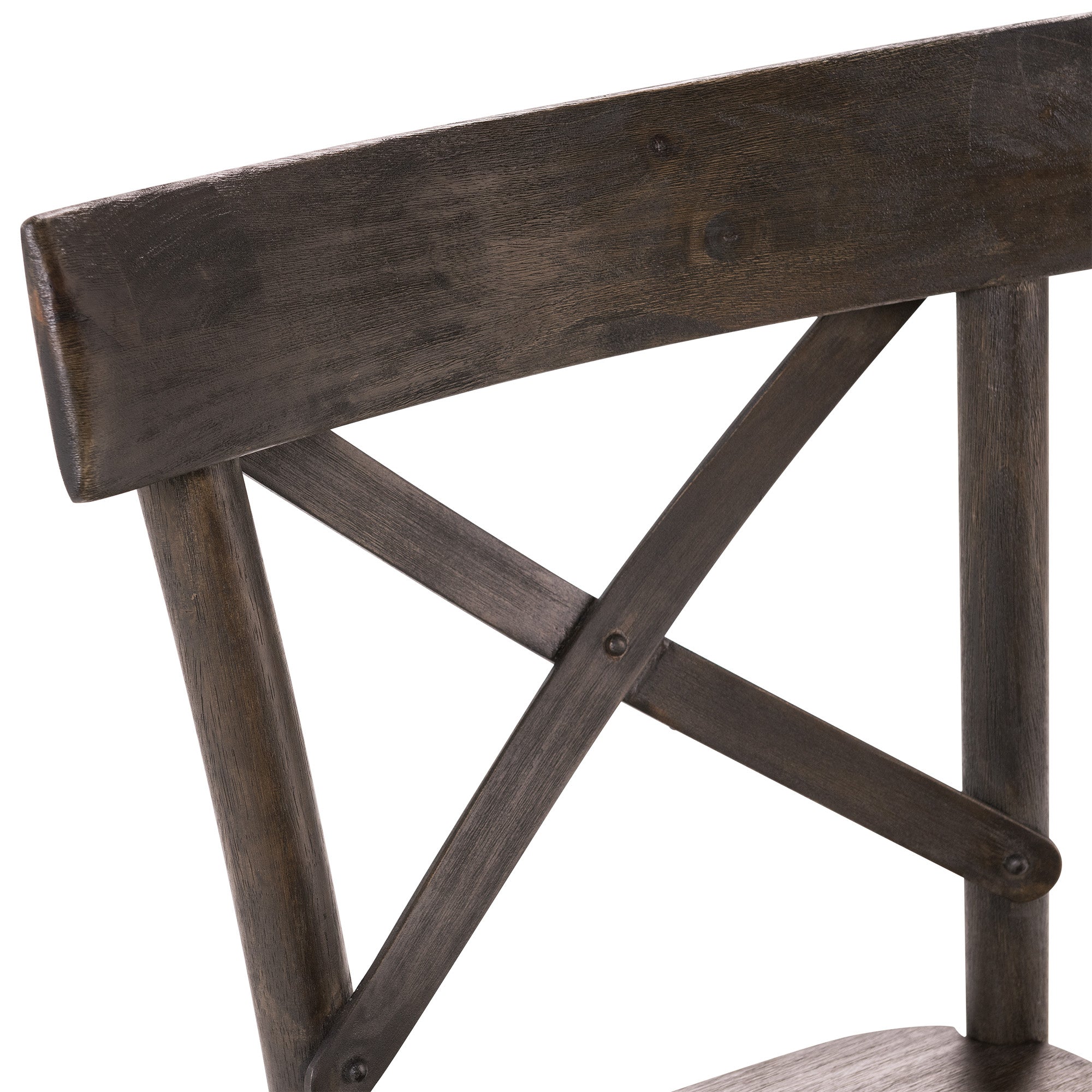 (D210-43C) Coronado- Side Chair (2/Ctn)- Chocolate
