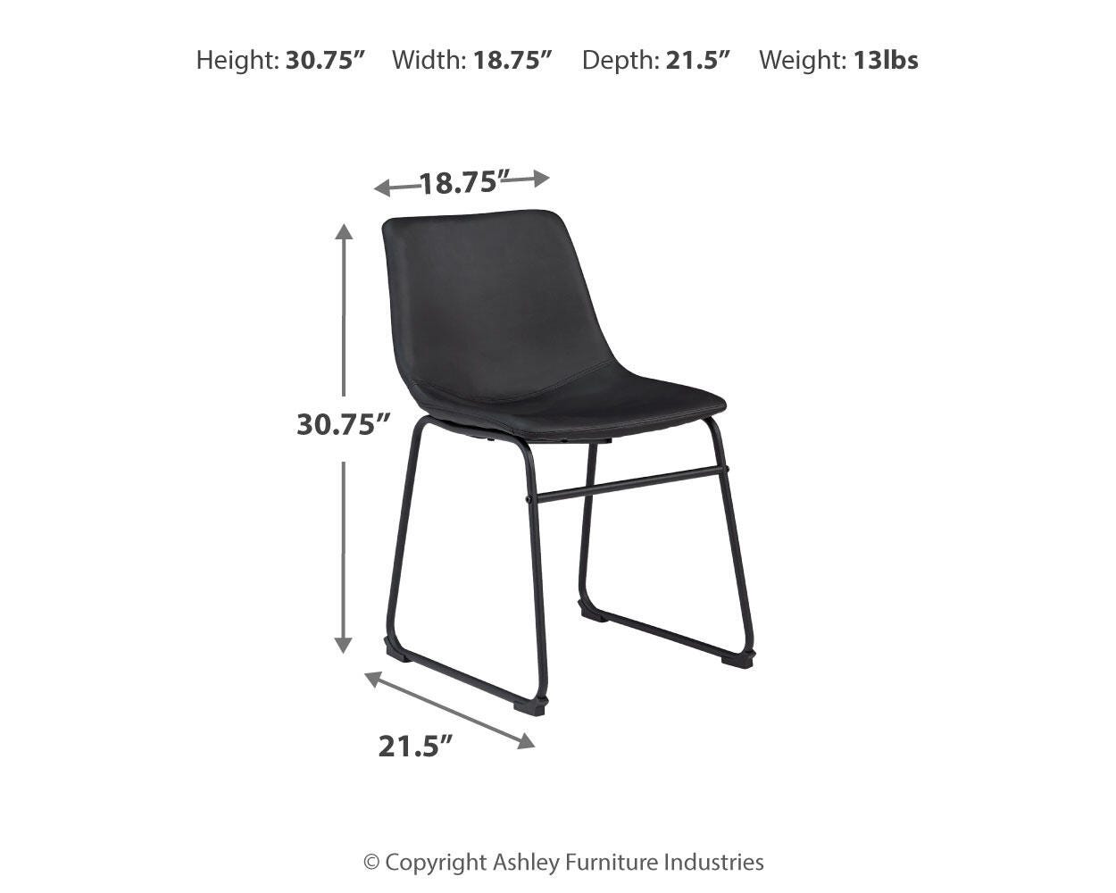 Centiar Dining Chair (Set of 2)