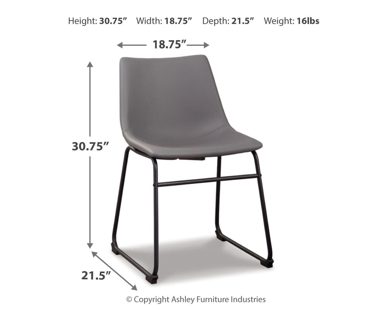 Centiar Dining Chair (Set of 2)