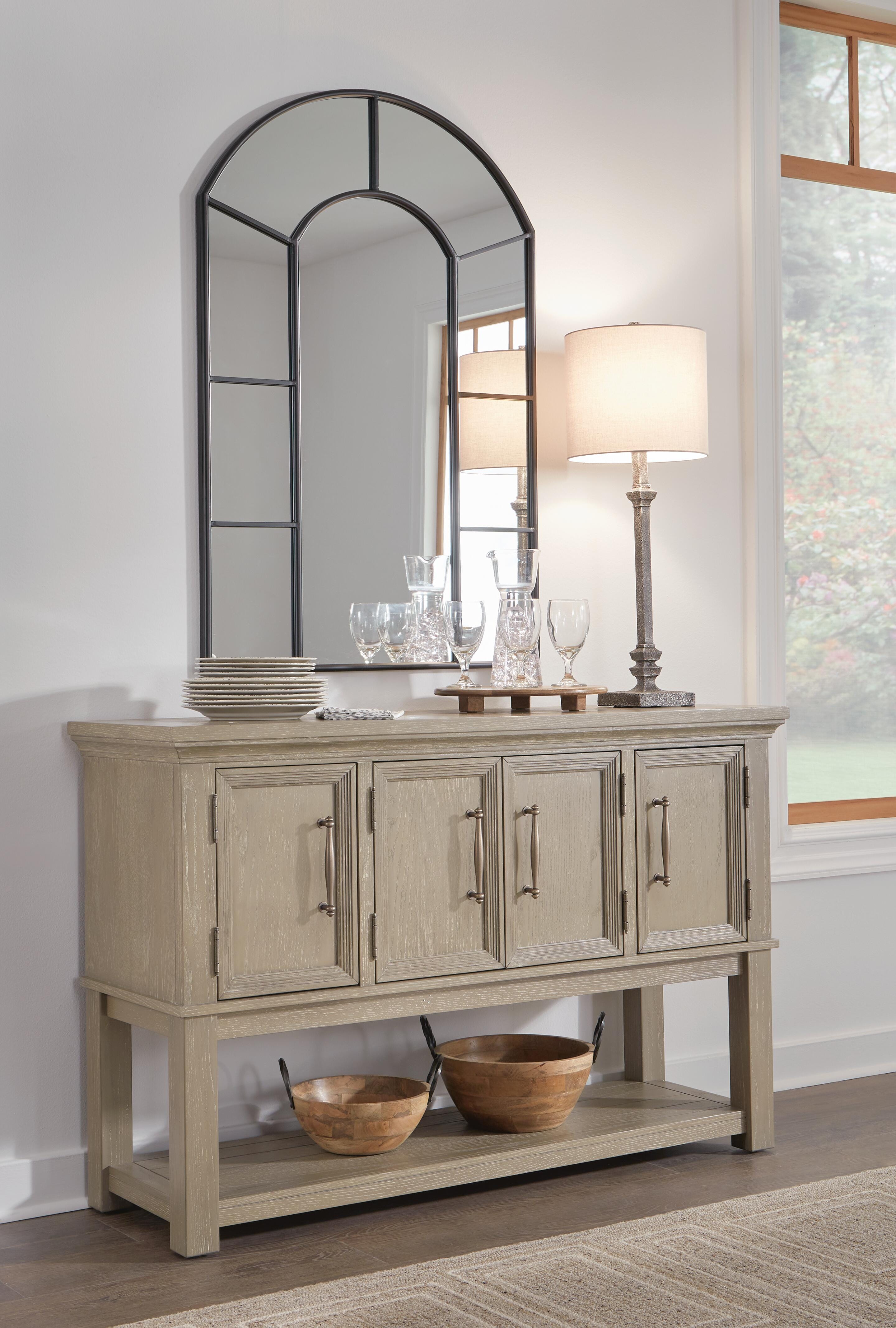Dar Furniture - Ashley Furniture - Evengton Accent Mirror - Accent Mirror / Black - A8010319