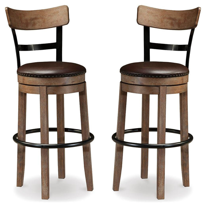 Pinnadel Bar Height Bar Stool (Set of 2)
