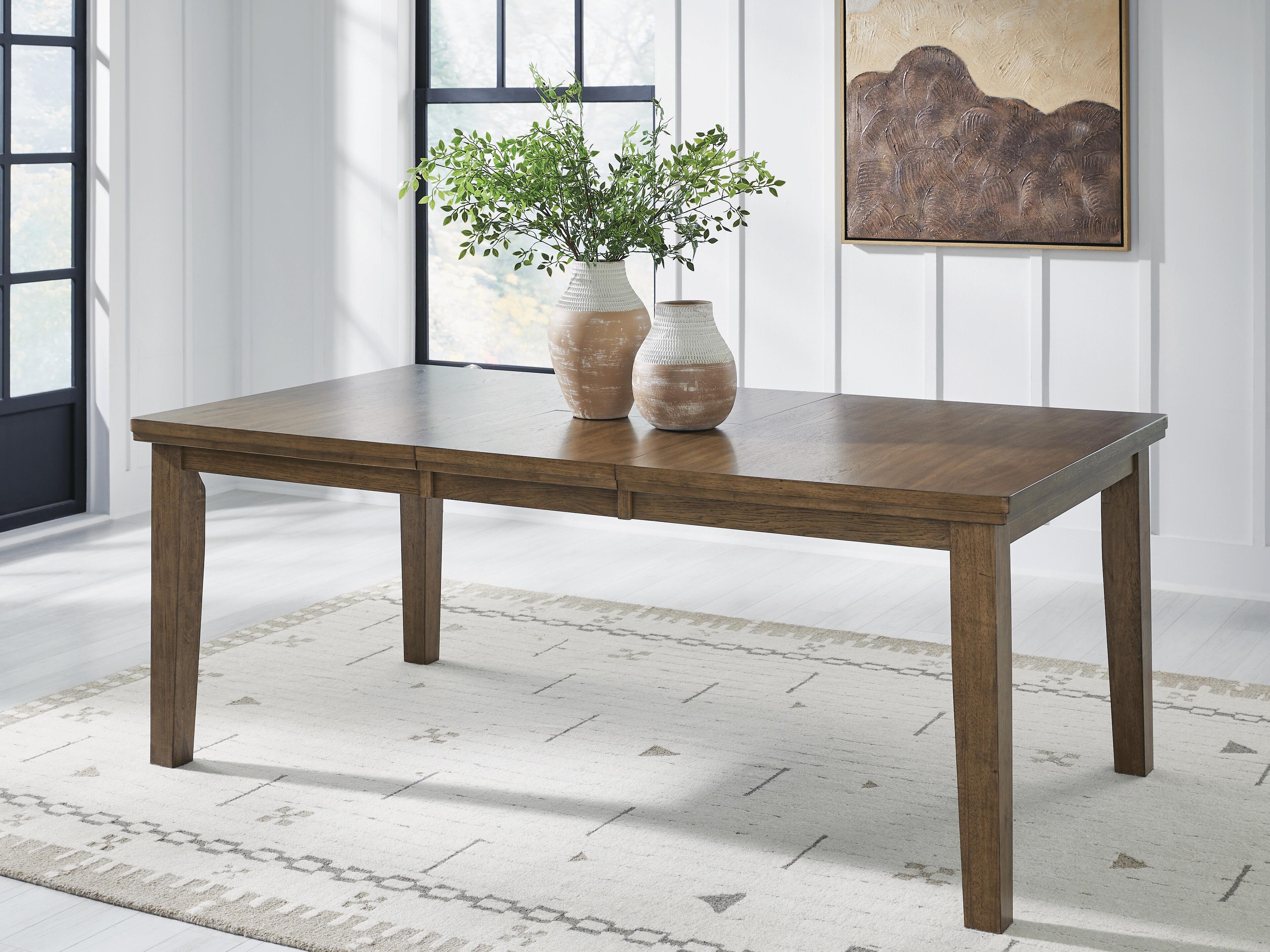 Dar Furniture - Ashley Furniture - Urbinforte Dining Extension Table - Dining Room Butterfly EXT TBL / Light Brown - PCD592-35