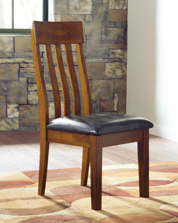 Dar Furniture - Ashley Furniture - Ralene Dining Chair (Set of 2) - Dining Chair (Set of 2) / Medium Brown - D594-01X2