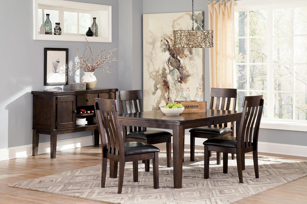 Dar Furniture - Ashley Furniture - Haddigan Dining Extension Table - RECT Dining Room EXT Table / Dark Brown - D596-35