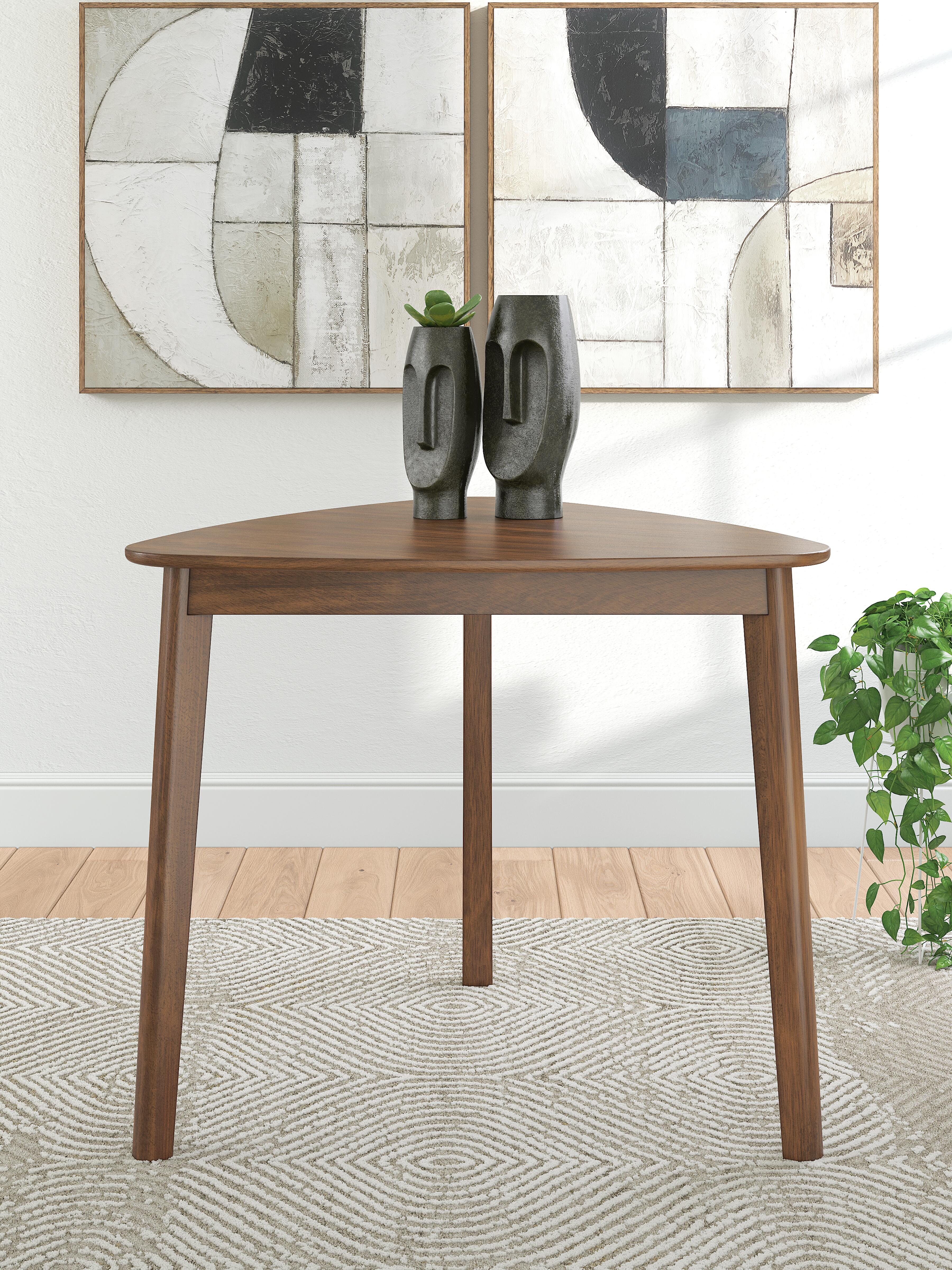 Dar Furniture - Ashley Furniture - Tameride Dining Table - Triangle Dining Room Table / Brown - PCD609-16