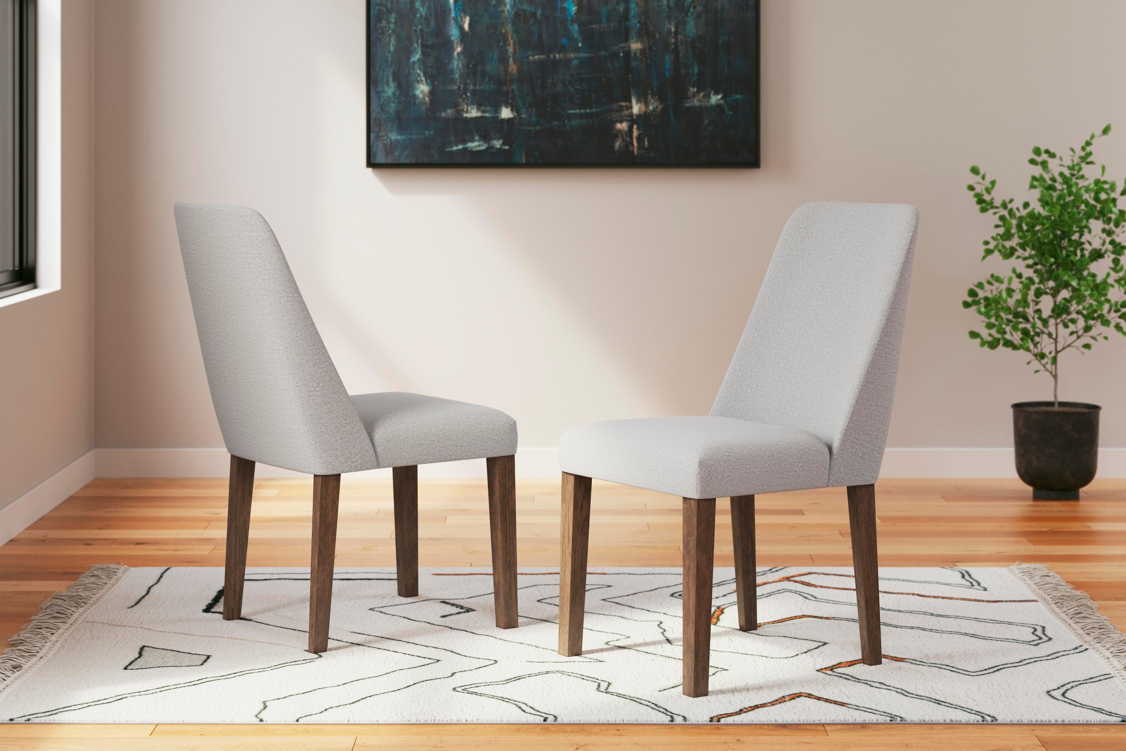 Dar Furniture - Ashley Furniture - Lyncott Dining Chair (Set of 2) - Dining Chair (Set of 2) / Gray/Brown - D615-01X2