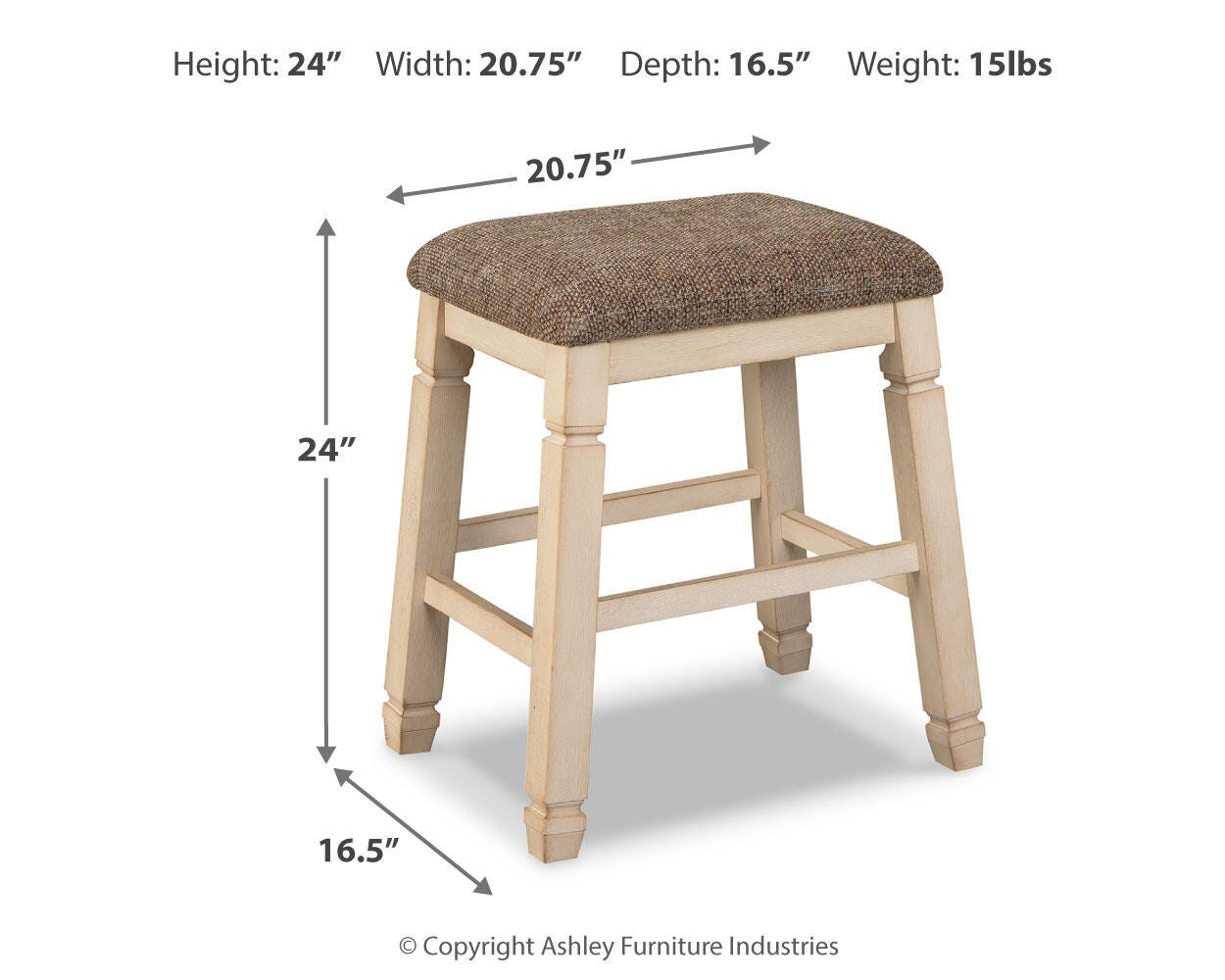 Bolanburg Counter Height Bar Stool (Set of 2)
