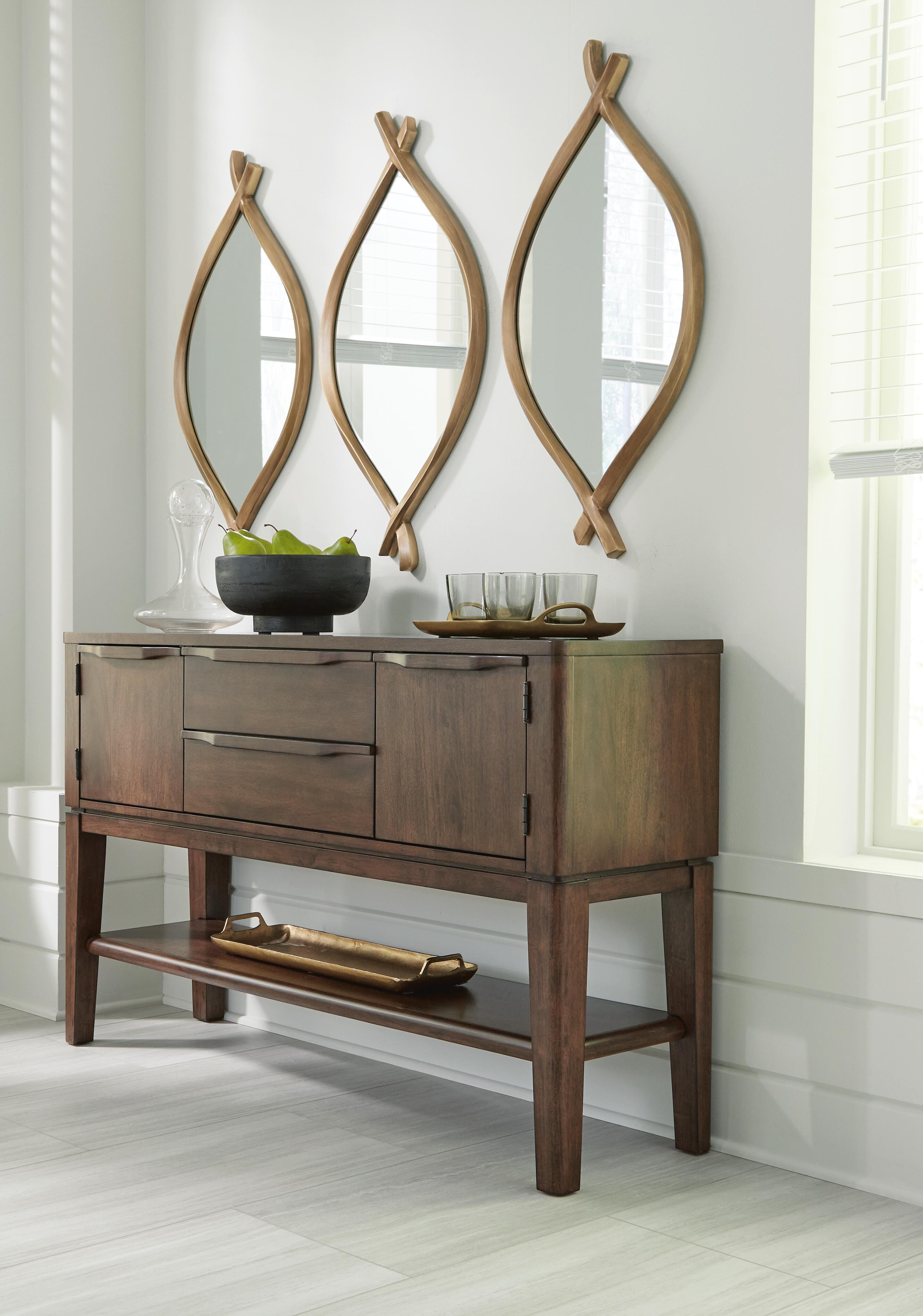 Dar Furniture - Ashley Furniture - Bartner Accent Mirror - Accent Mirror / Antique Gold Finish - A8010340