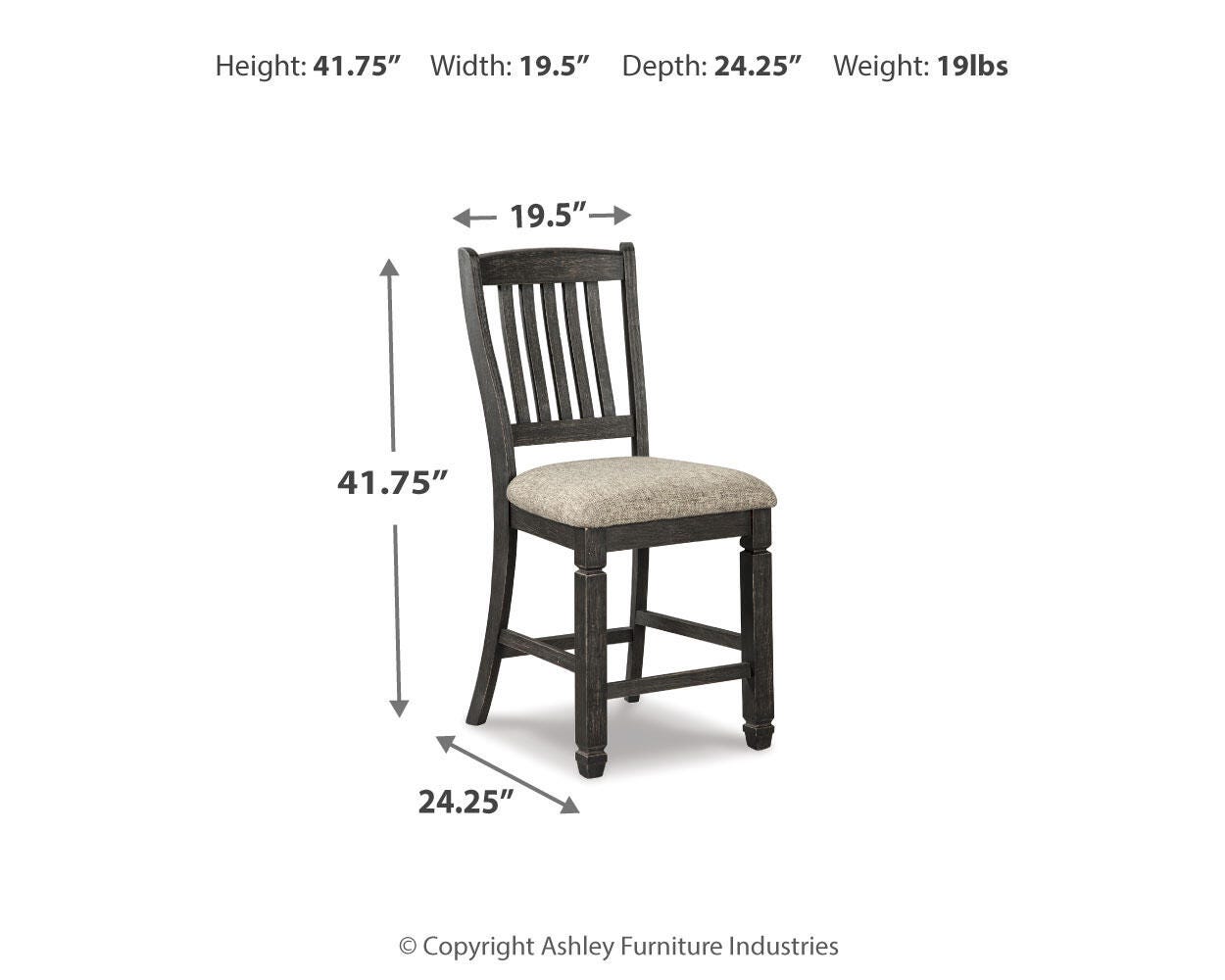 Tyler Creek Counter Height Bar Stool (Set of 2)