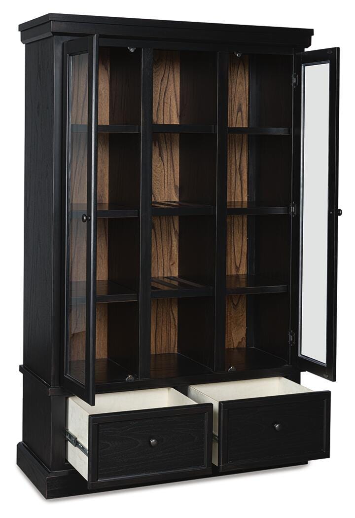 Dar Furniture - Ashley Furniture - Greddinton Curio - Curio / Black/Brown - PCD824-186