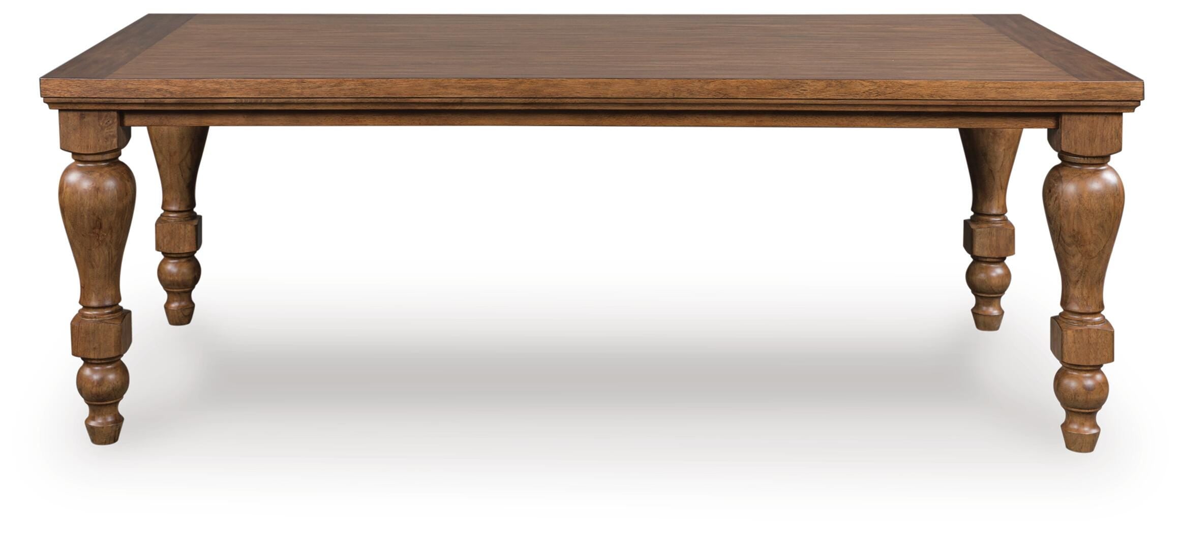 Dar Furniture - Ashley Furniture - Greddinton Dining Table - Rectangular Dining Room Table / Brown - PCD824-25