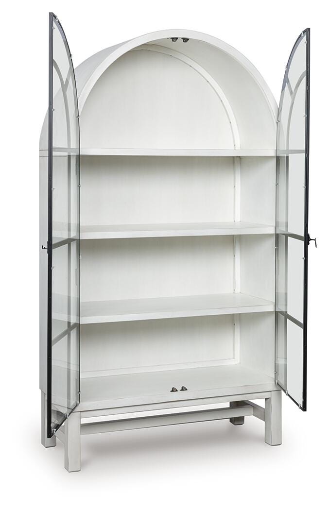Dar Furniture - Ashley Furniture - Greddinton Display Cabinet - Display Cabinet / White - PCD824-276