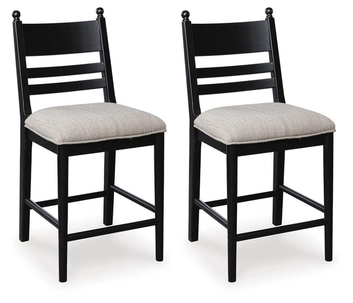 Greddinton Counter Height Barstool (Set of 2)