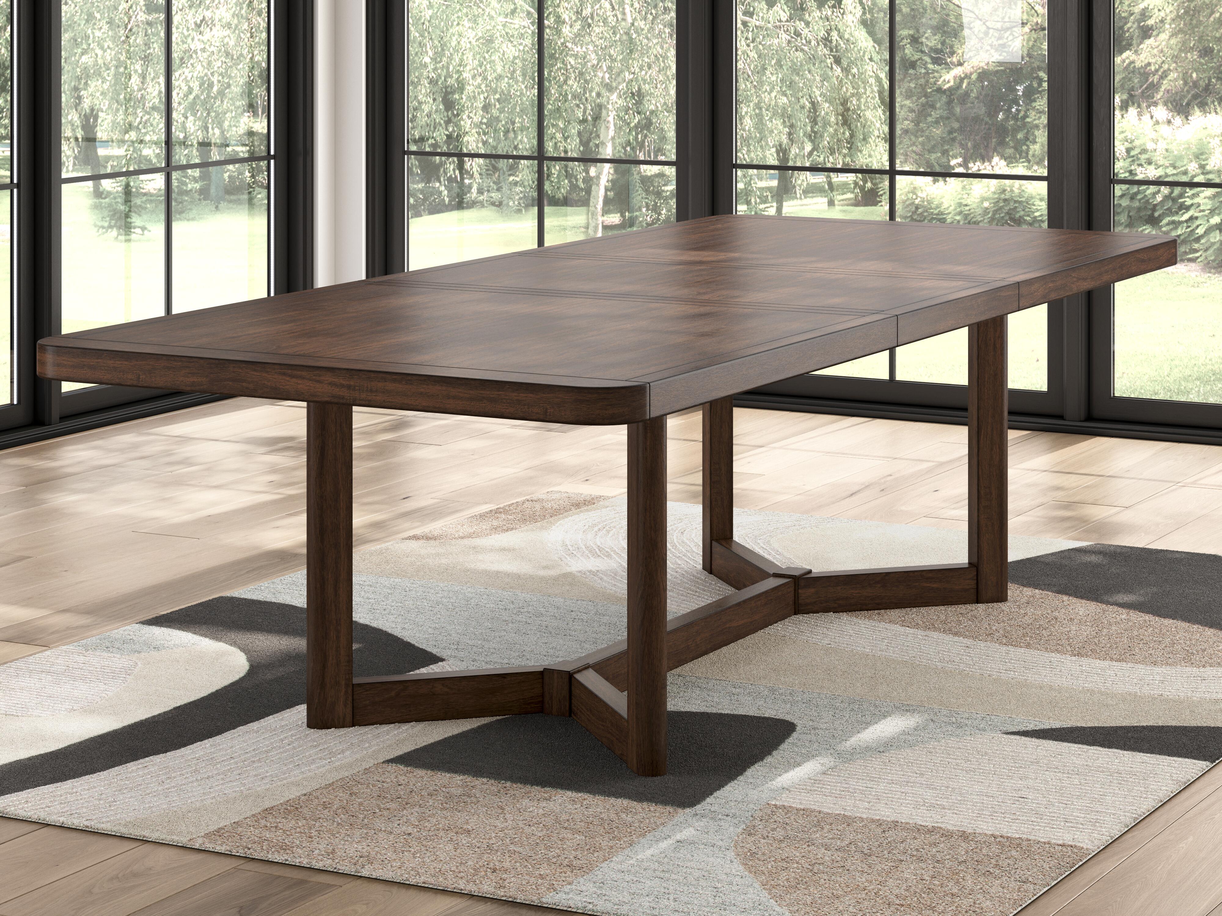 Dar Furniture - Ashley Furniture - Dilenno Dining Extension Table - RECT Dining Room EXT Table / Dark Brown - PCD857-35