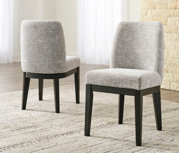 Dar Furniture - Ashley Furniture - Burkhaus Dining Chair (Set of 2) - Dining Chair (Set of 2) / Dark Brown - D984-01X2