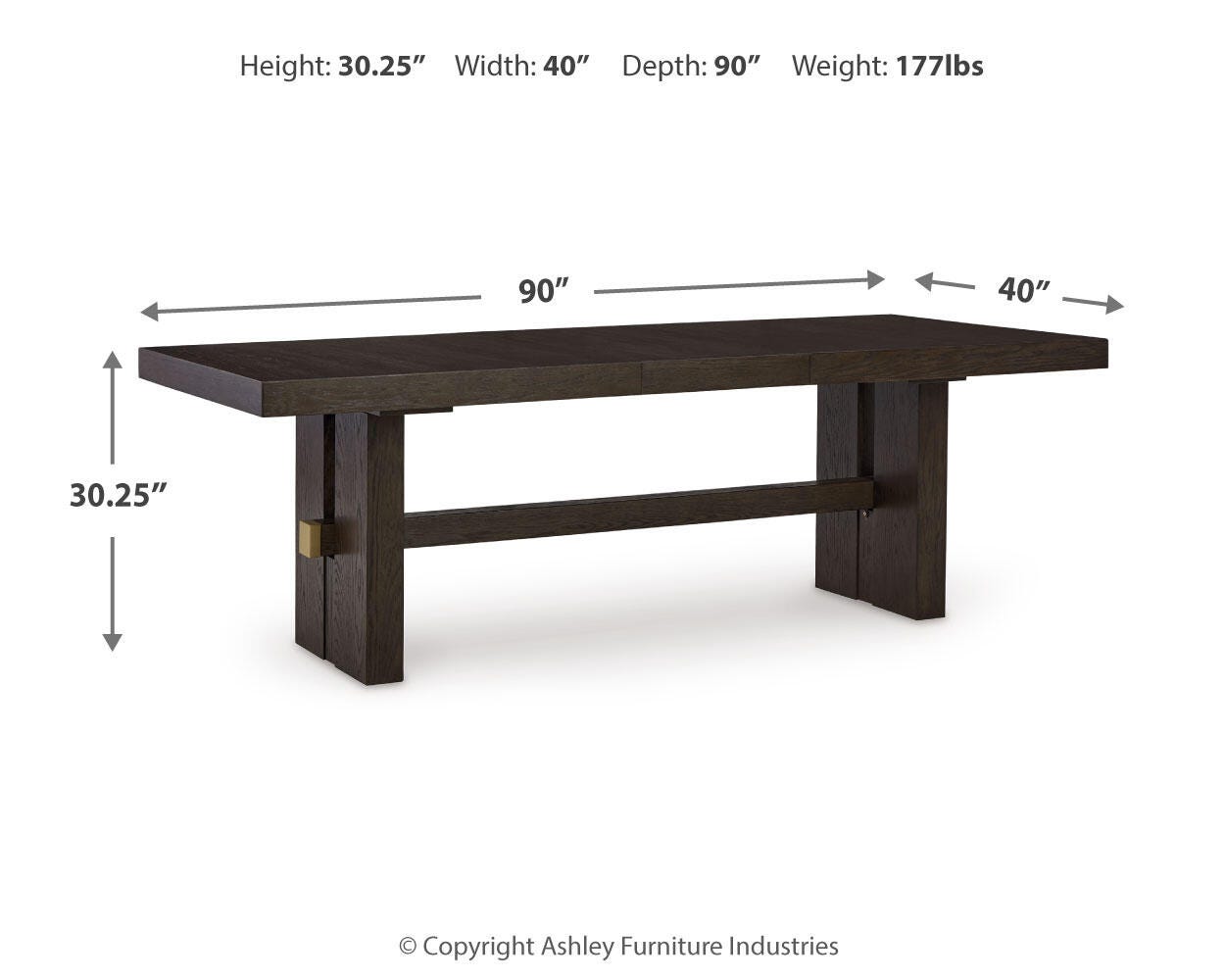 Burkhaus Dining Extension Table