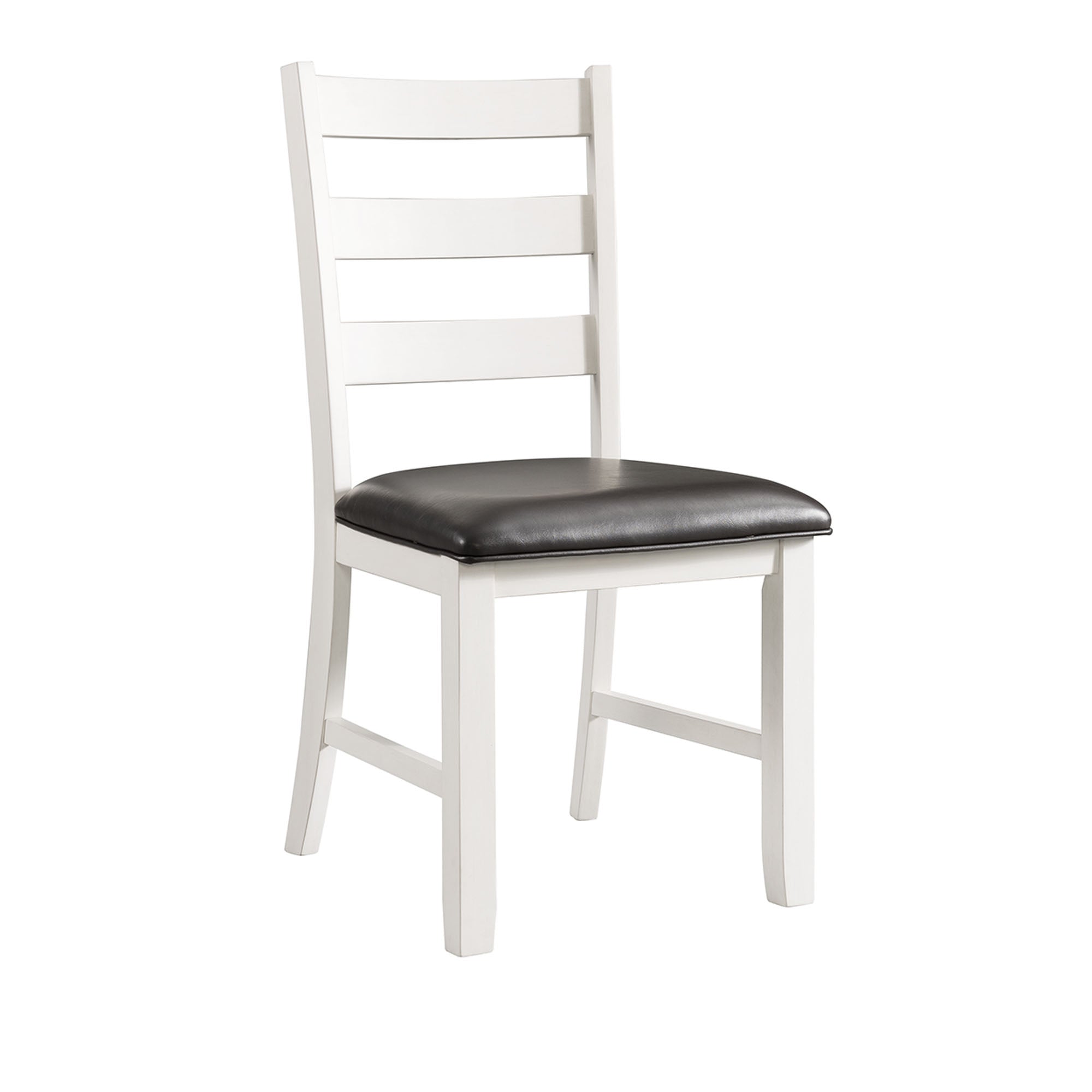 Martin 6 Pc Dining set (Table+ 4 + Bench) (Dark Brown Top - White Base)