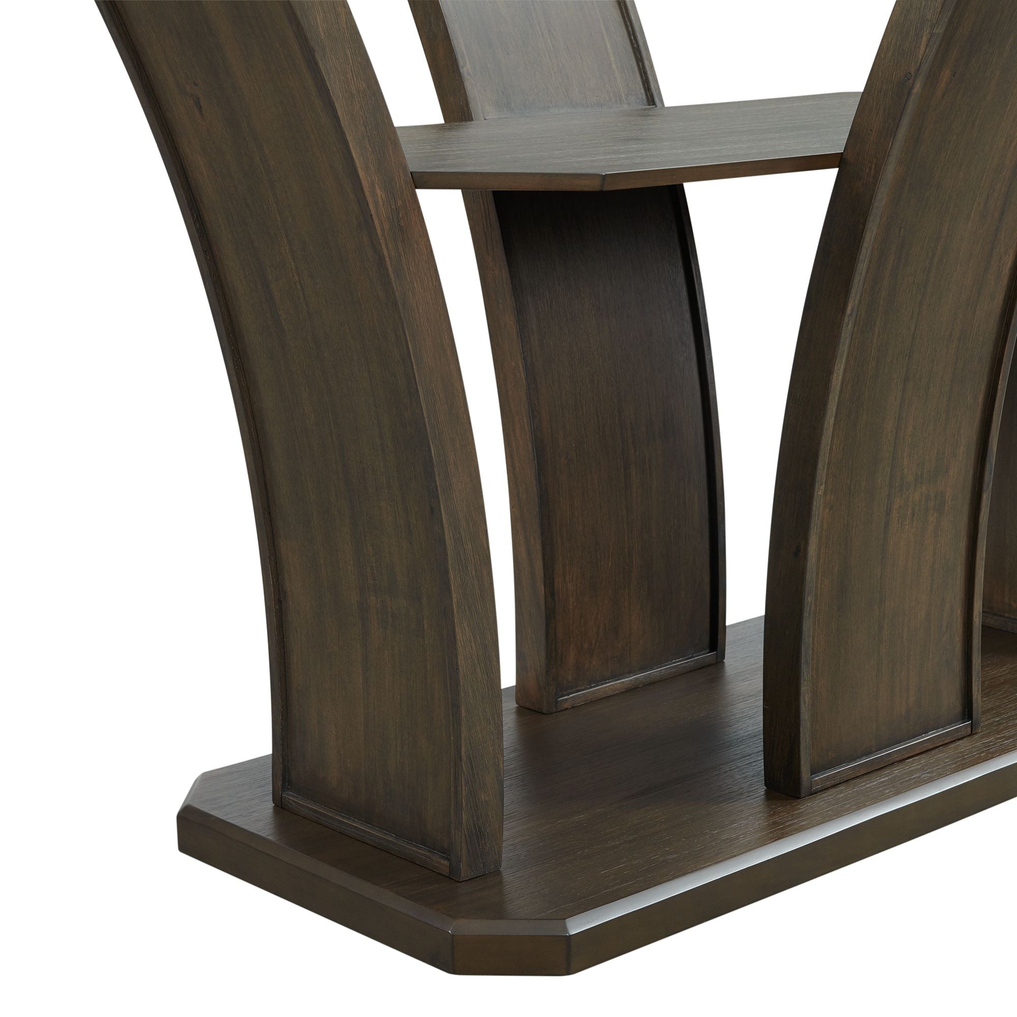 Dapper Rectangular Counter Dining Table in Walnut