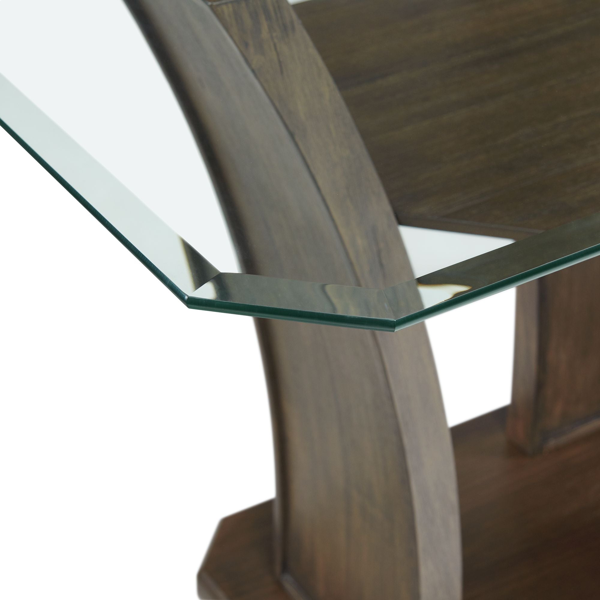 Dapper Rectangular Counter Dining Table in Walnut
