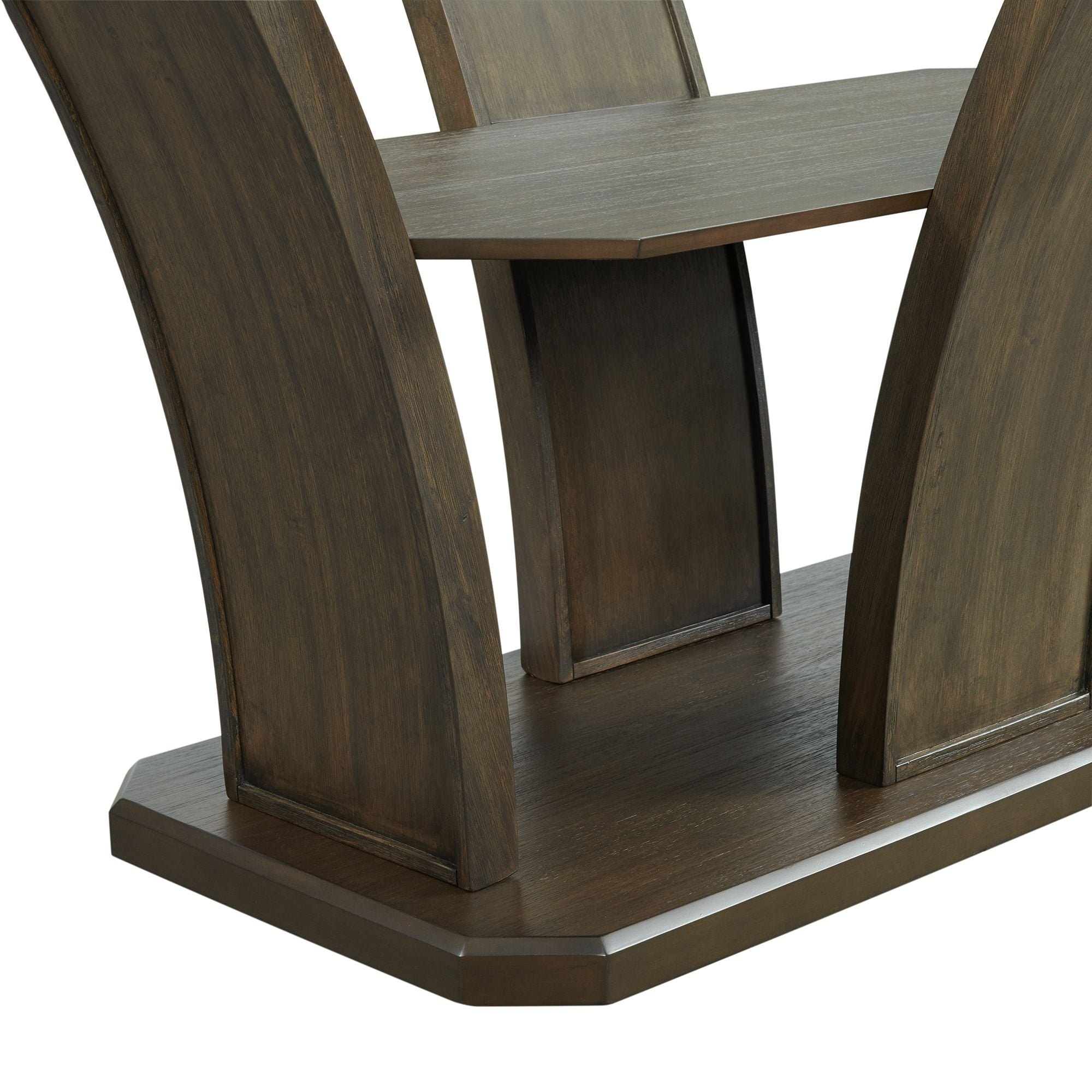 Dapper Rectangular Standard Dining Table in Walnut