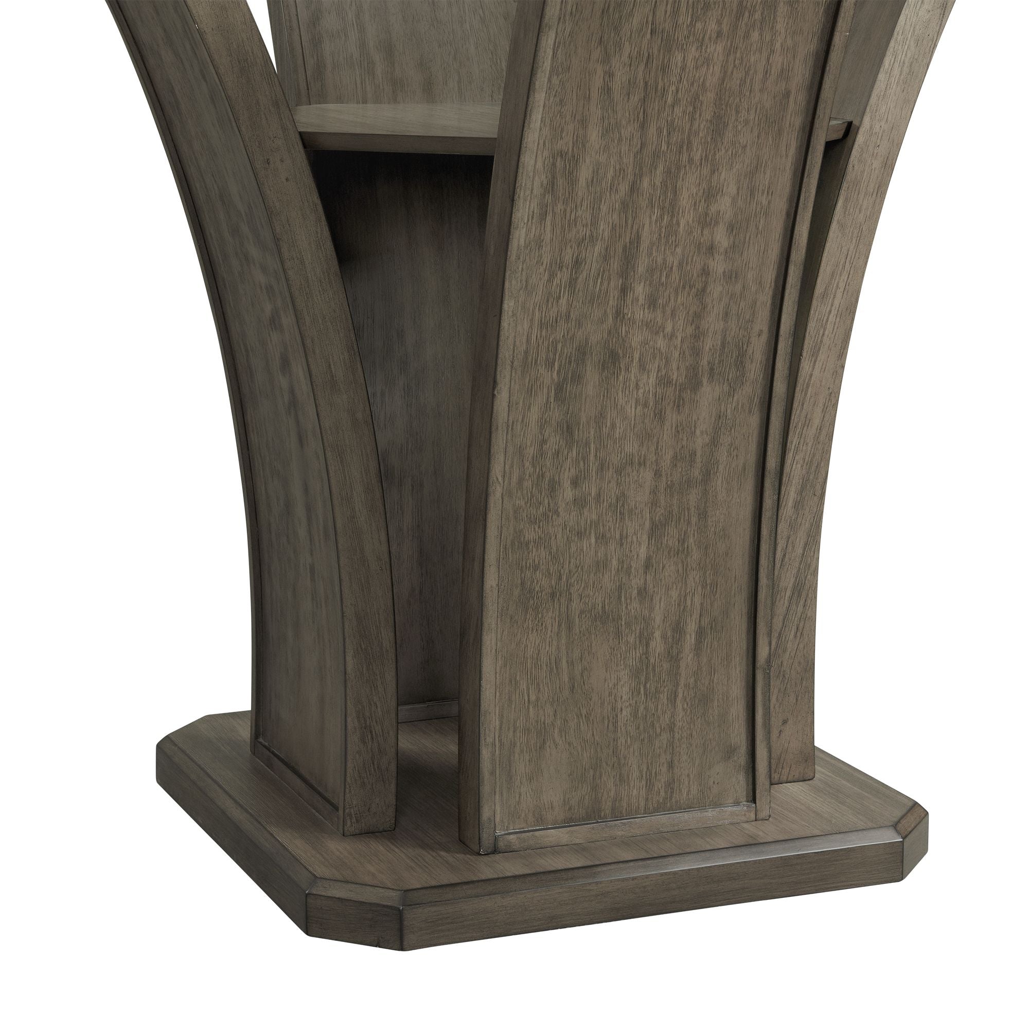 Dapper Grey Round Counter Table