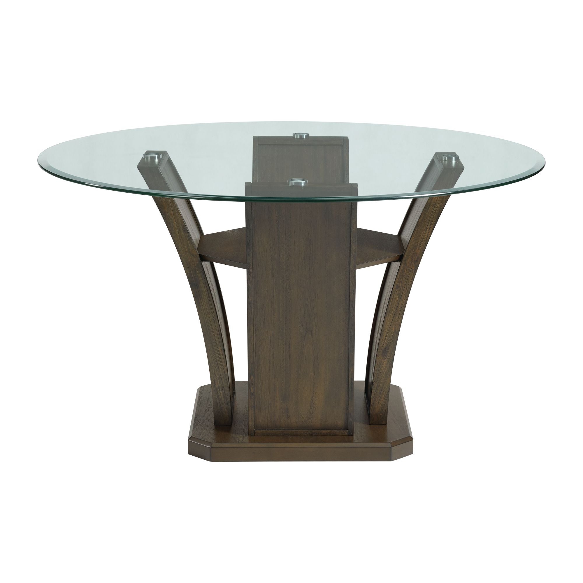 Dapper Round Dining Table in Walnut