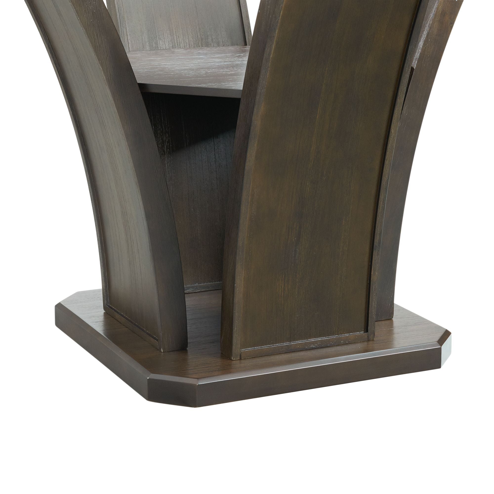 Dapper Round Dining Table in Walnut