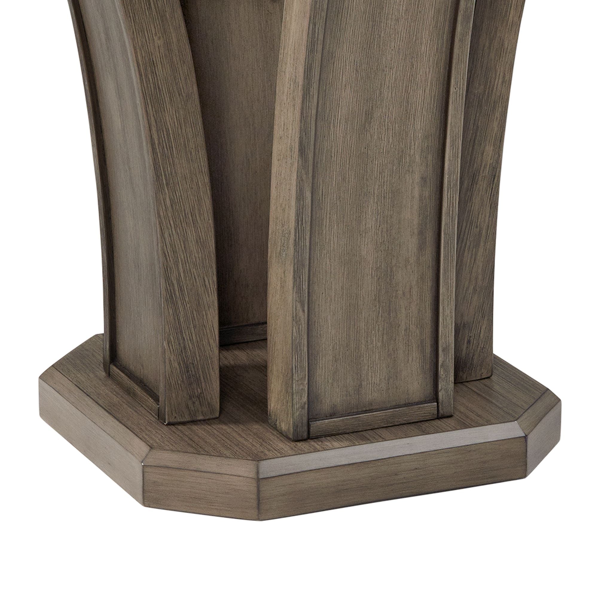 Dapper Square End Table Grey