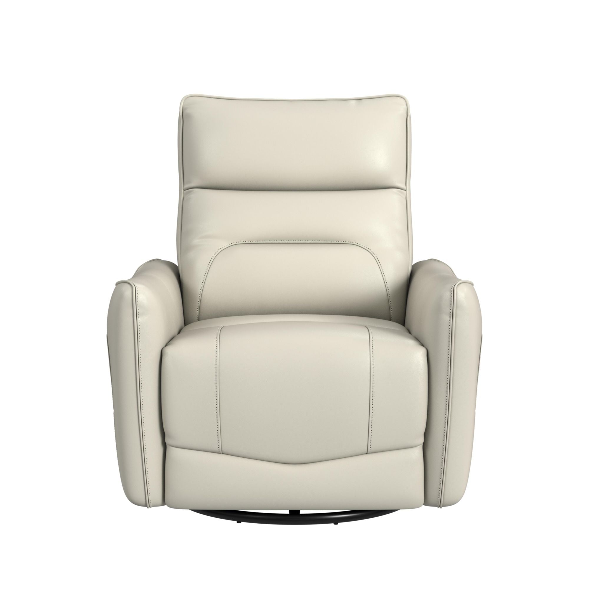 Deco P1 Recliner with Glider and Swivel in Del Mar Cream