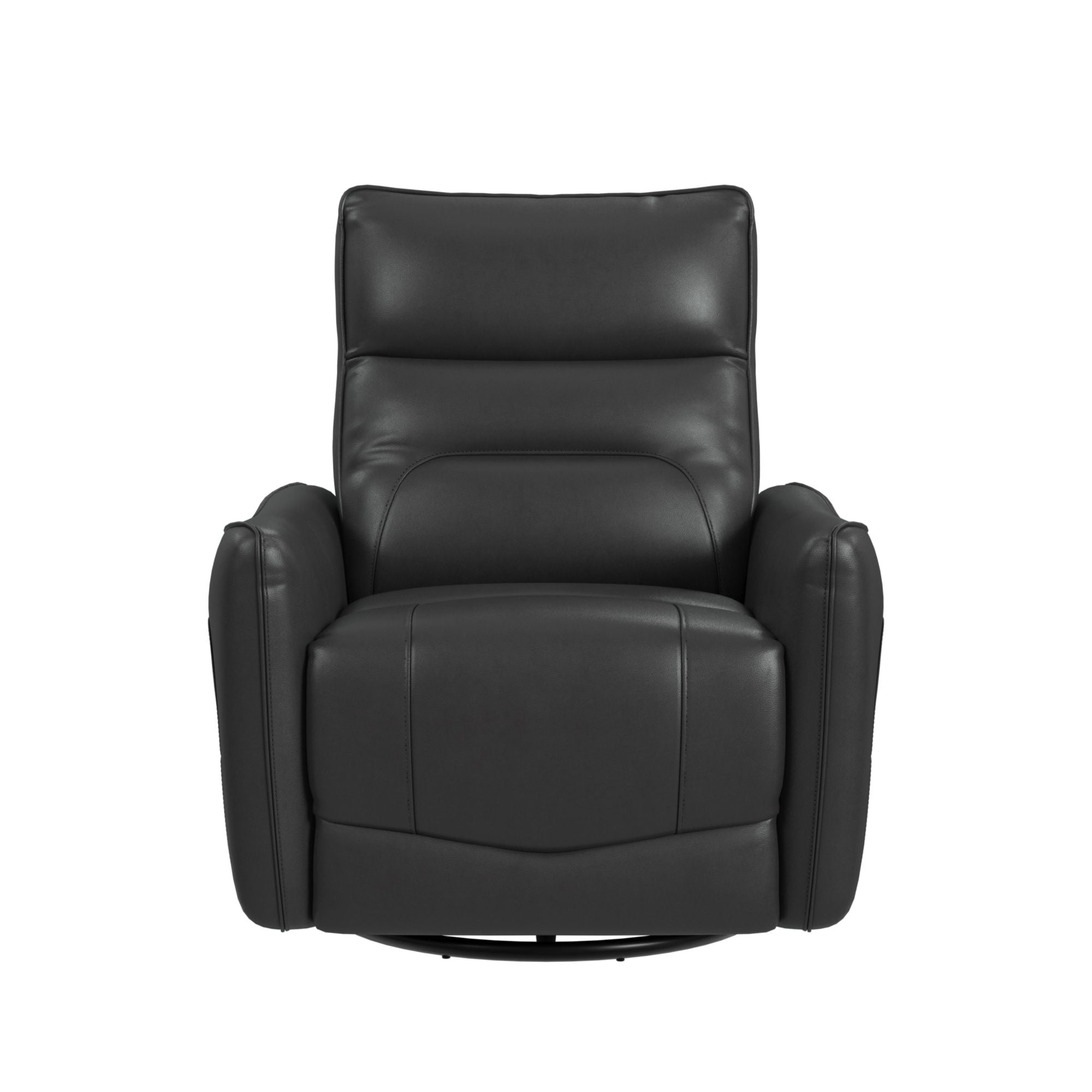 Deco P1 Recliner with Glider and Swivel in Del Mar Grey