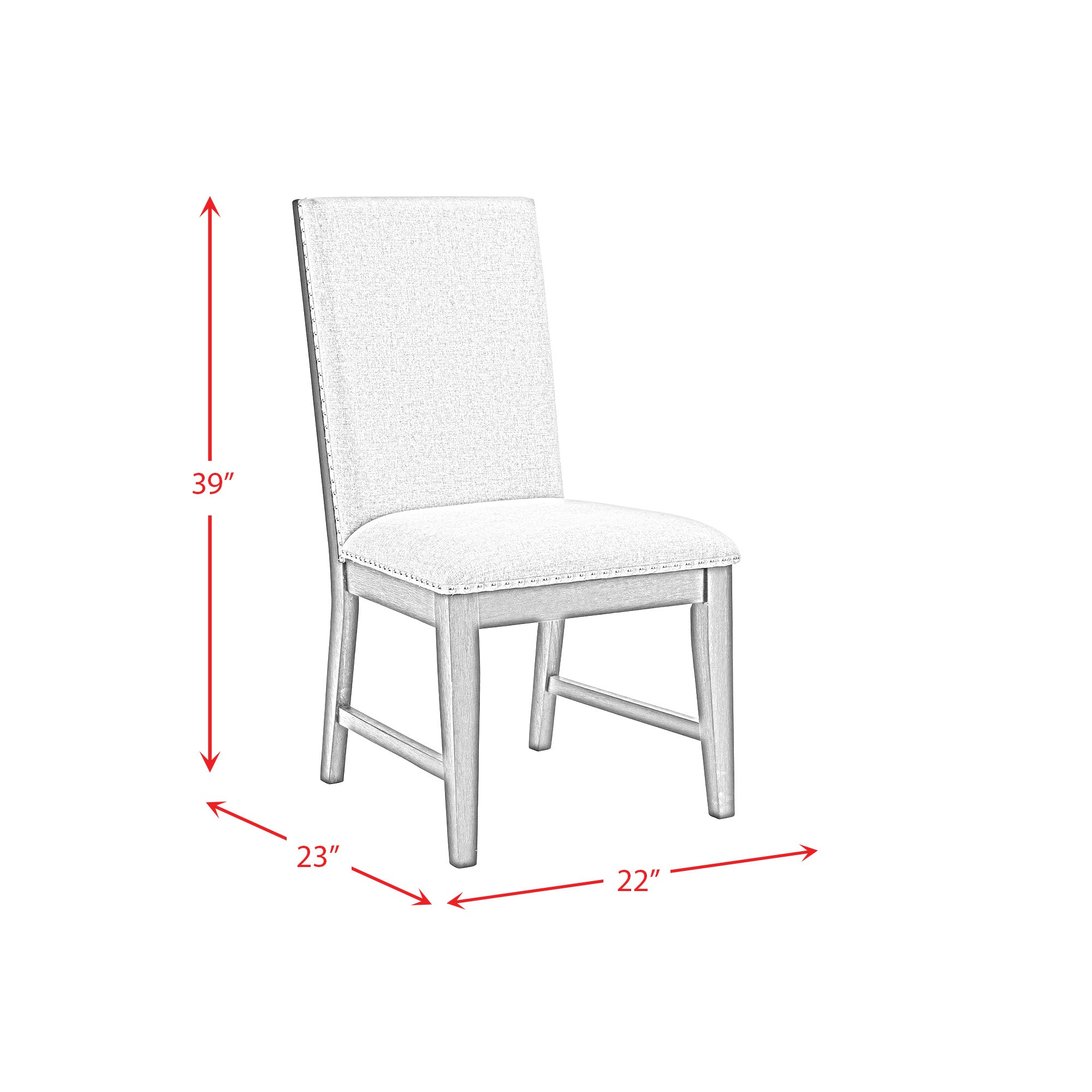 Donovan Upholstery Side Chair Dark (2 Per Pack)