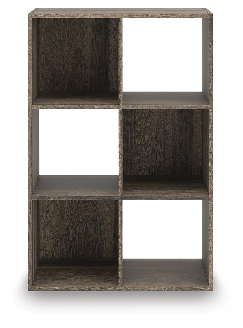 Dar Furniture - Ashley Furniture - Shallifer Six Cube Organizer - Six Cube Organizer / Brown - EA1104-3X2