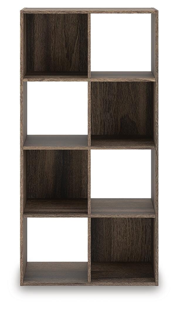 Dar Furniture - Ashley Furniture - Shallifer Eight Cube Organizer - Eight Cube Organizer / Brown - EA1104-4X2
