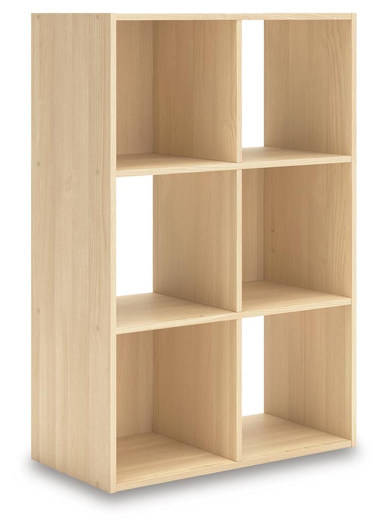 Dar Furniture - Ashley Furniture - Piperton Six Cube Organizer - Six Cube Organizer / Tan - EA2444-3X2
