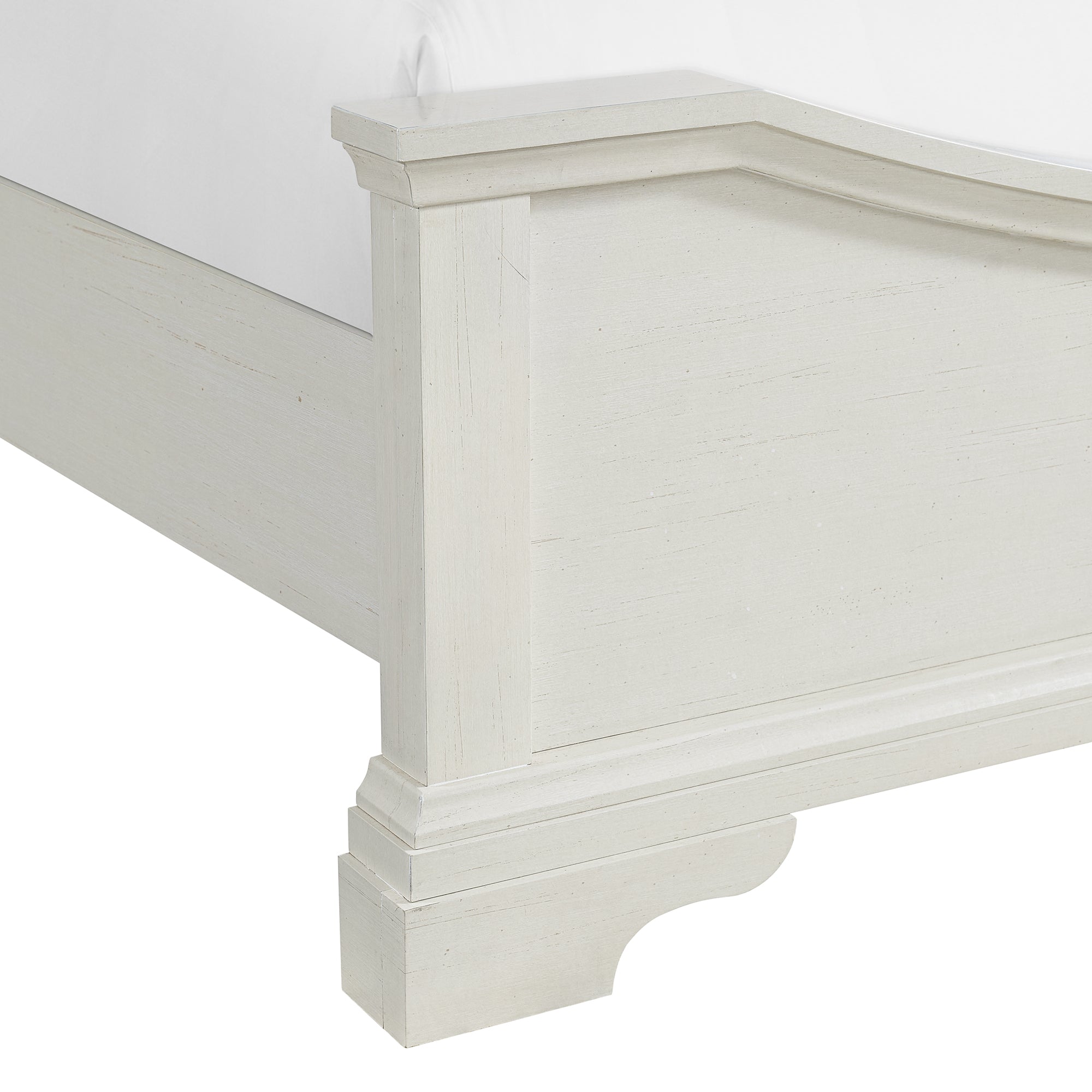 Eastwood Youth Twin UPH Bed in Off-White