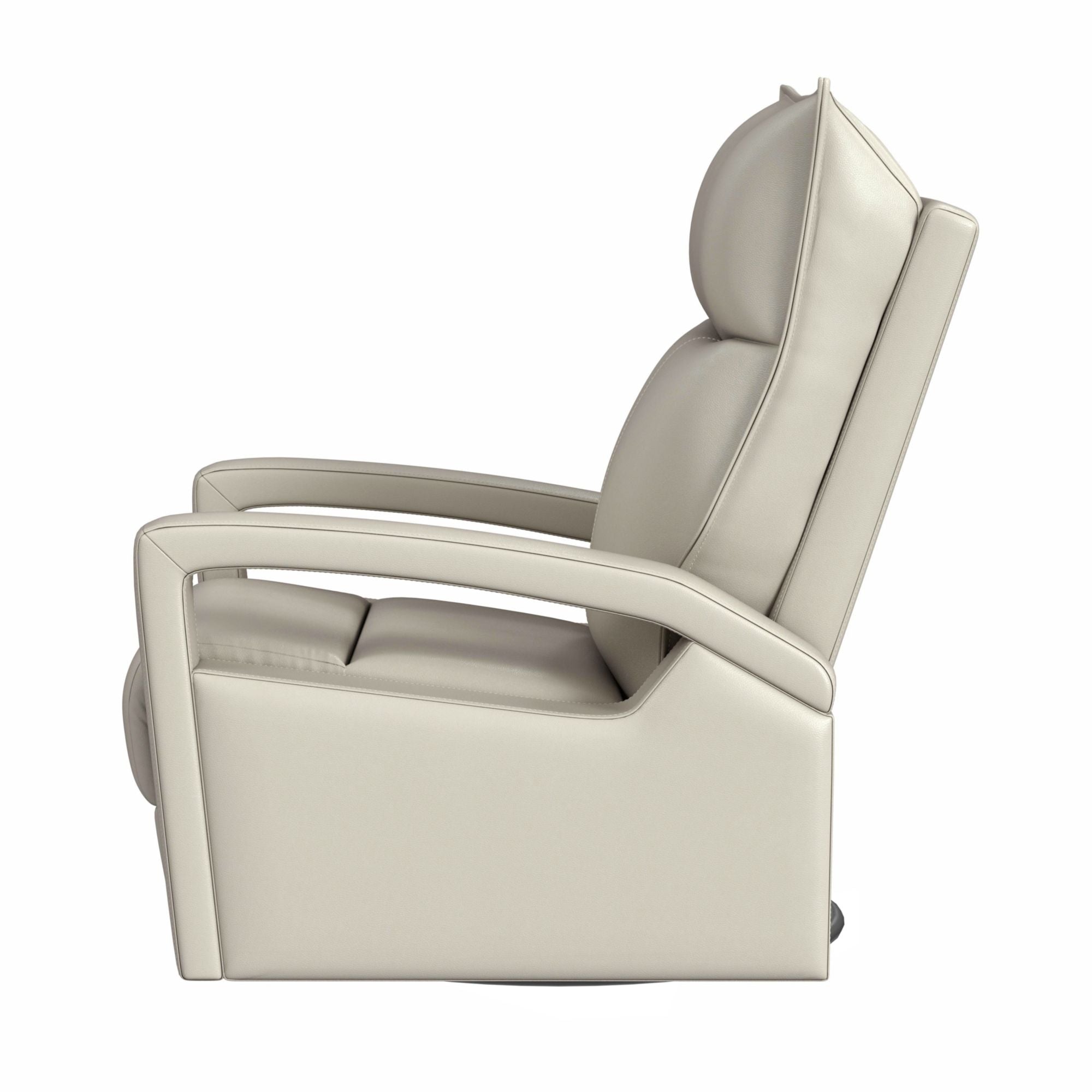 Eco P1 Recliner with Glider and Swivel in Del Mar Cream