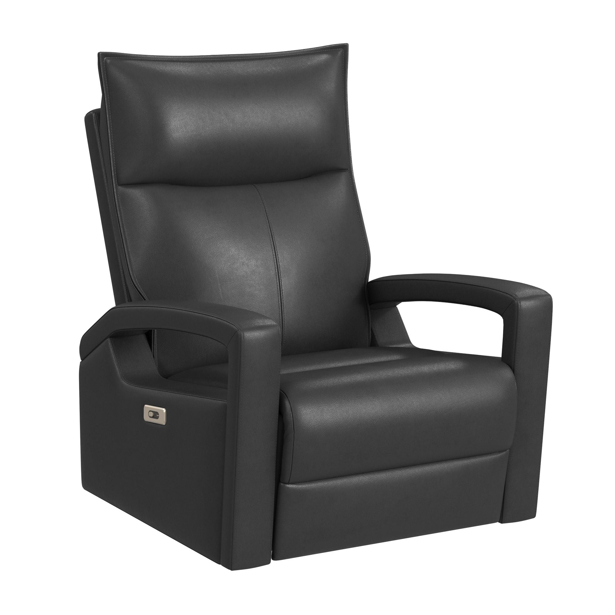 Eco P1 Recliner with Glider and Swivel in Del Mar Grey