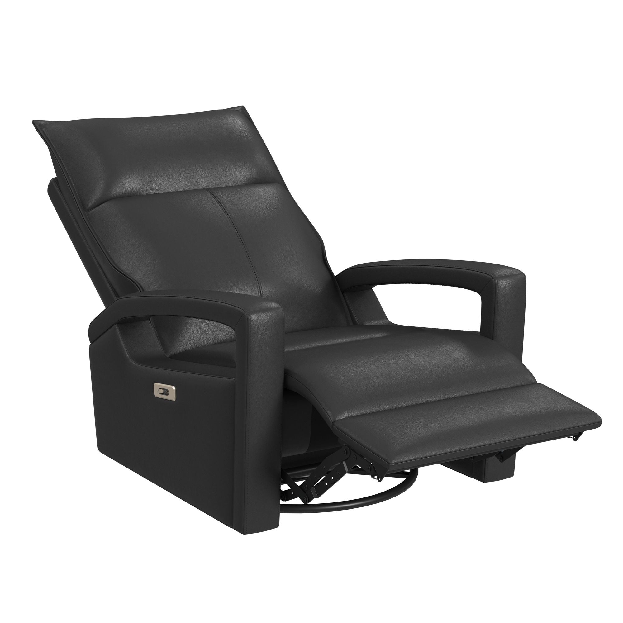 Eco P1 Recliner with Glider and Swivel in Del Mar Grey