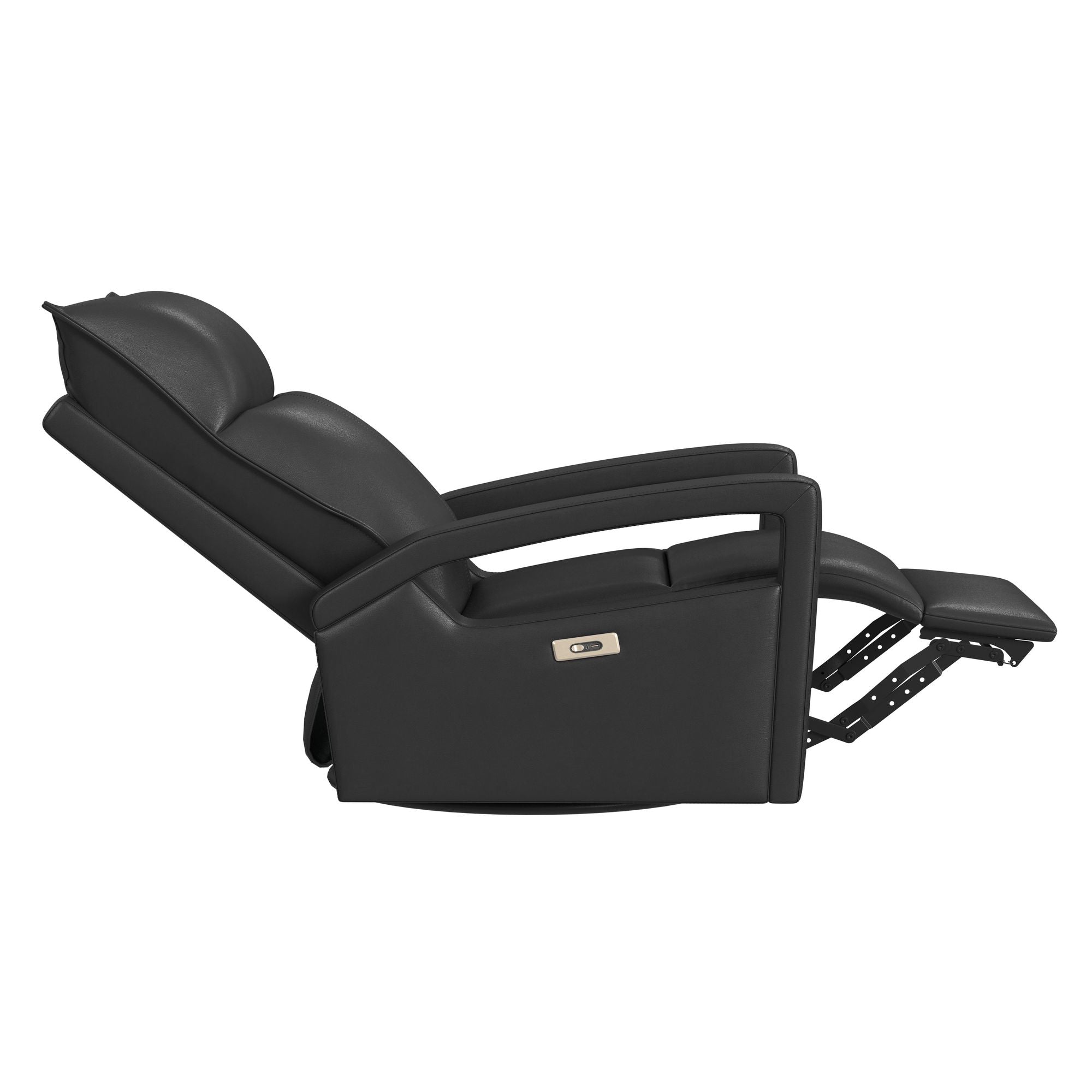 Eco P1 Recliner with Glider and Swivel in Del Mar Grey