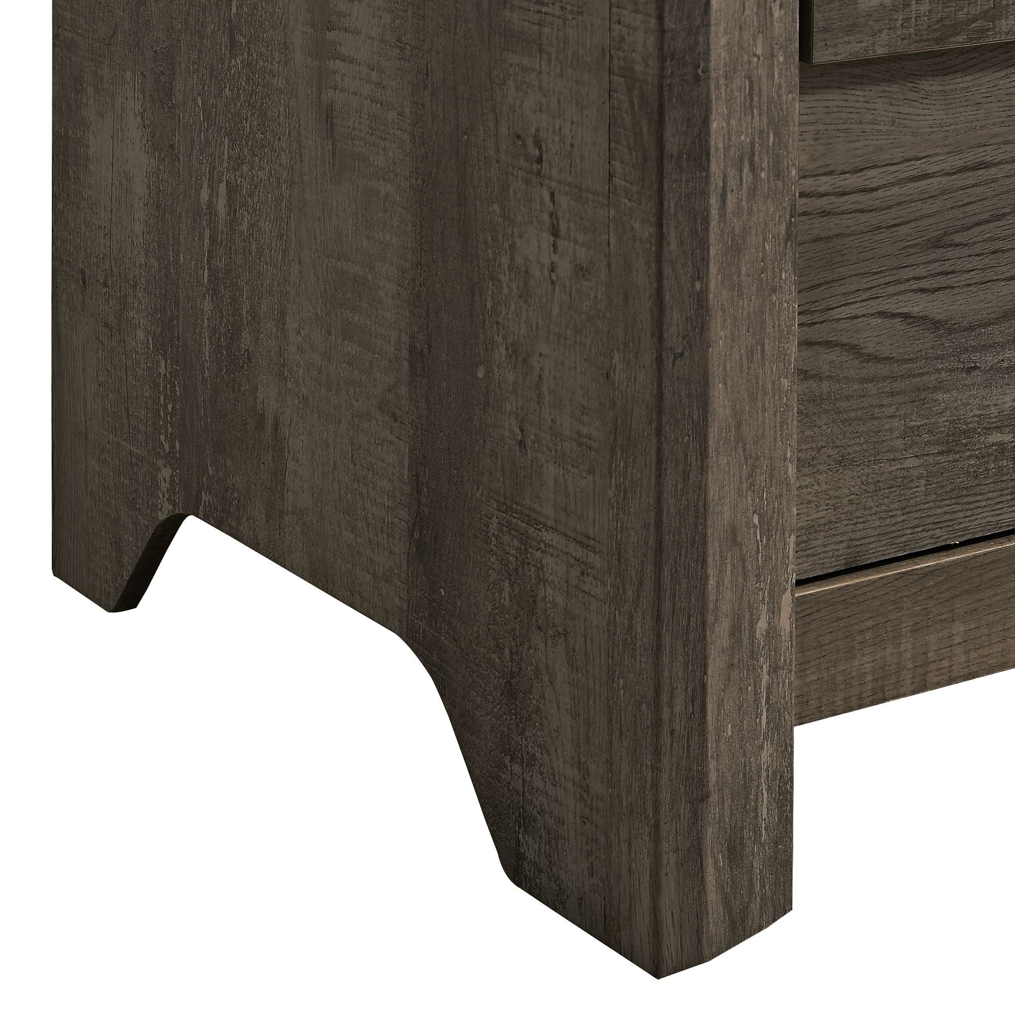 Eleanor Dresser & Mirror Set in Mocha Grey