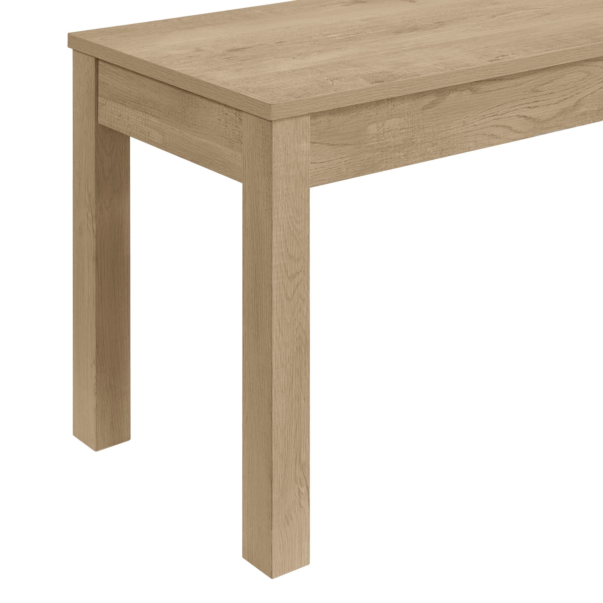Eleanor Dining Bench in Brown