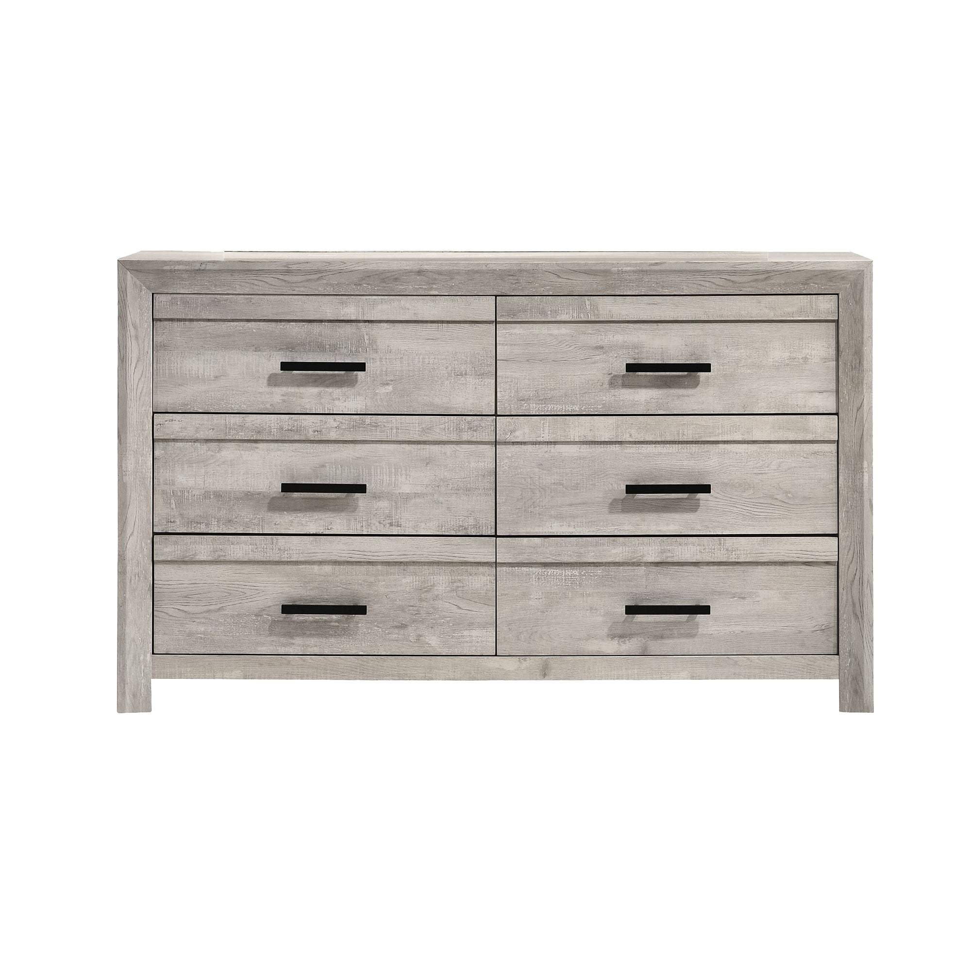 Eleanor 6-Drawer Dresser in White