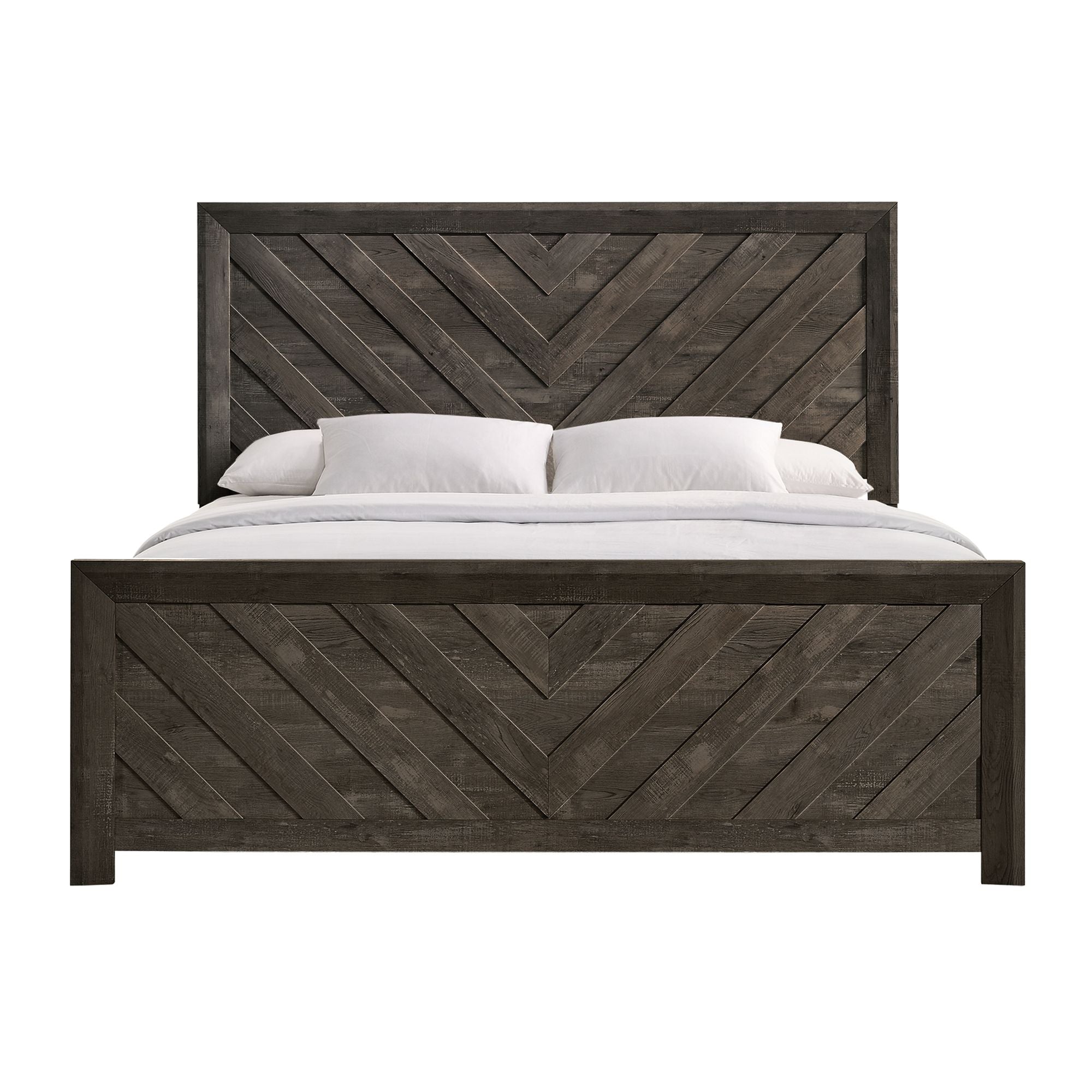 Eleanor King Bed in Mocha Grey