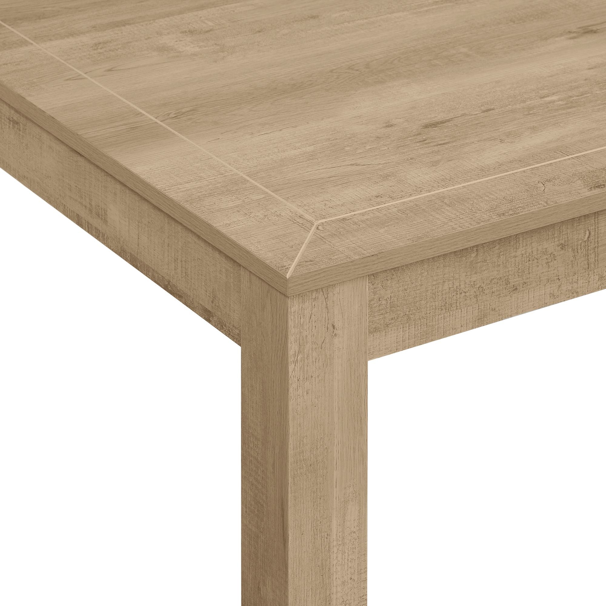Eleanor Rectangular Dining Table in Brown