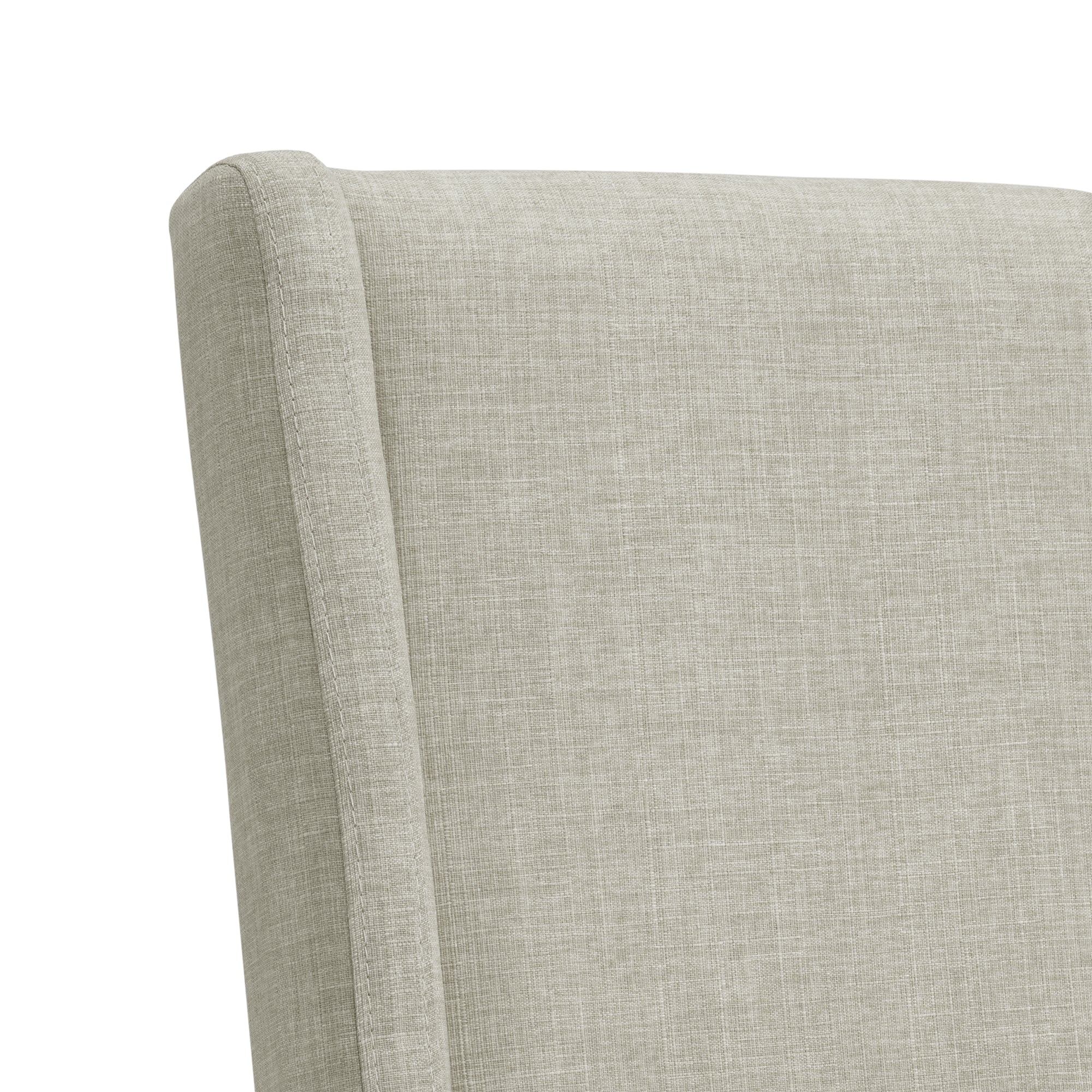 Eleanor Dining Side Chair with Heirloom Fabric in White (2 Per Carton)