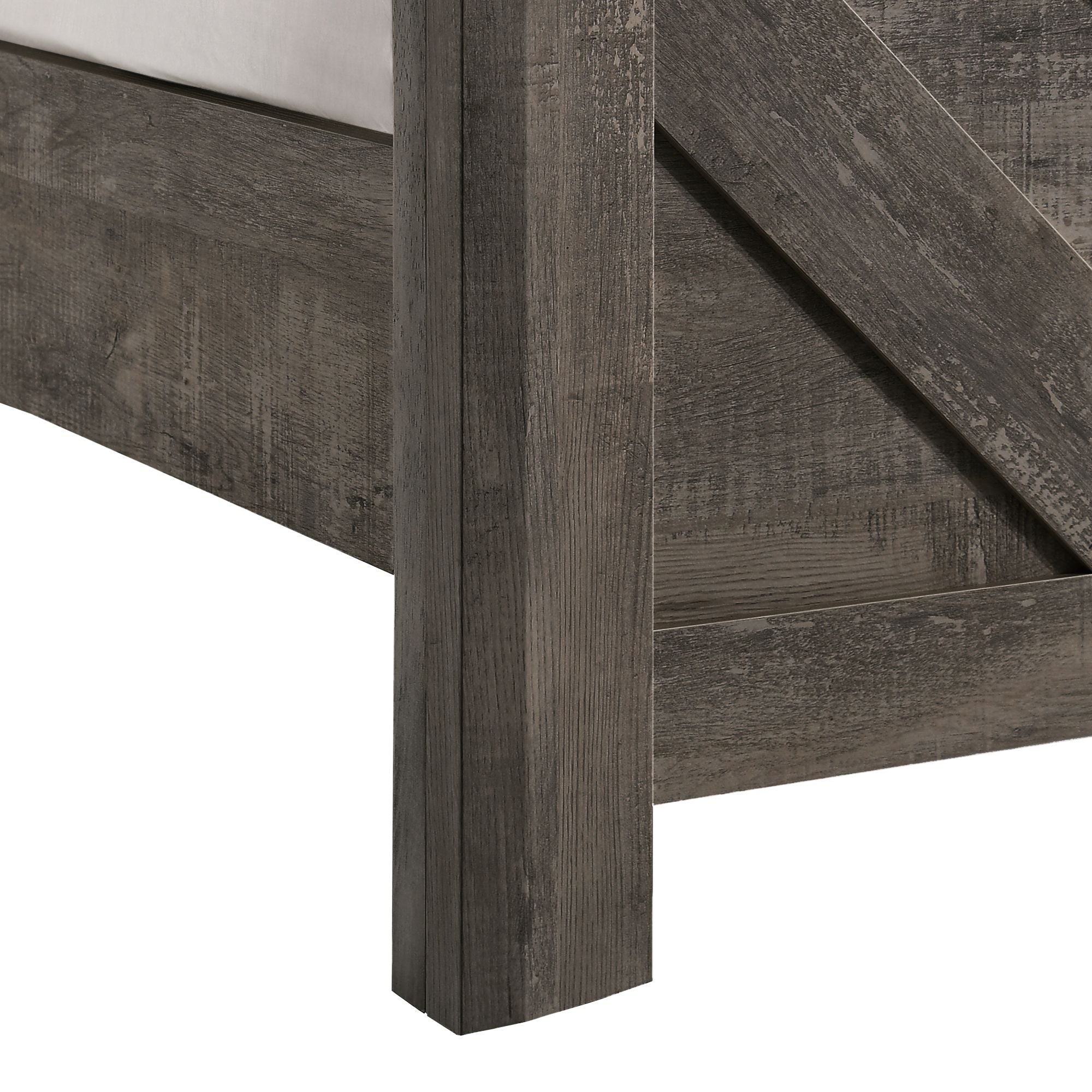 Eleanor Twin Bed in Mocha Grey
