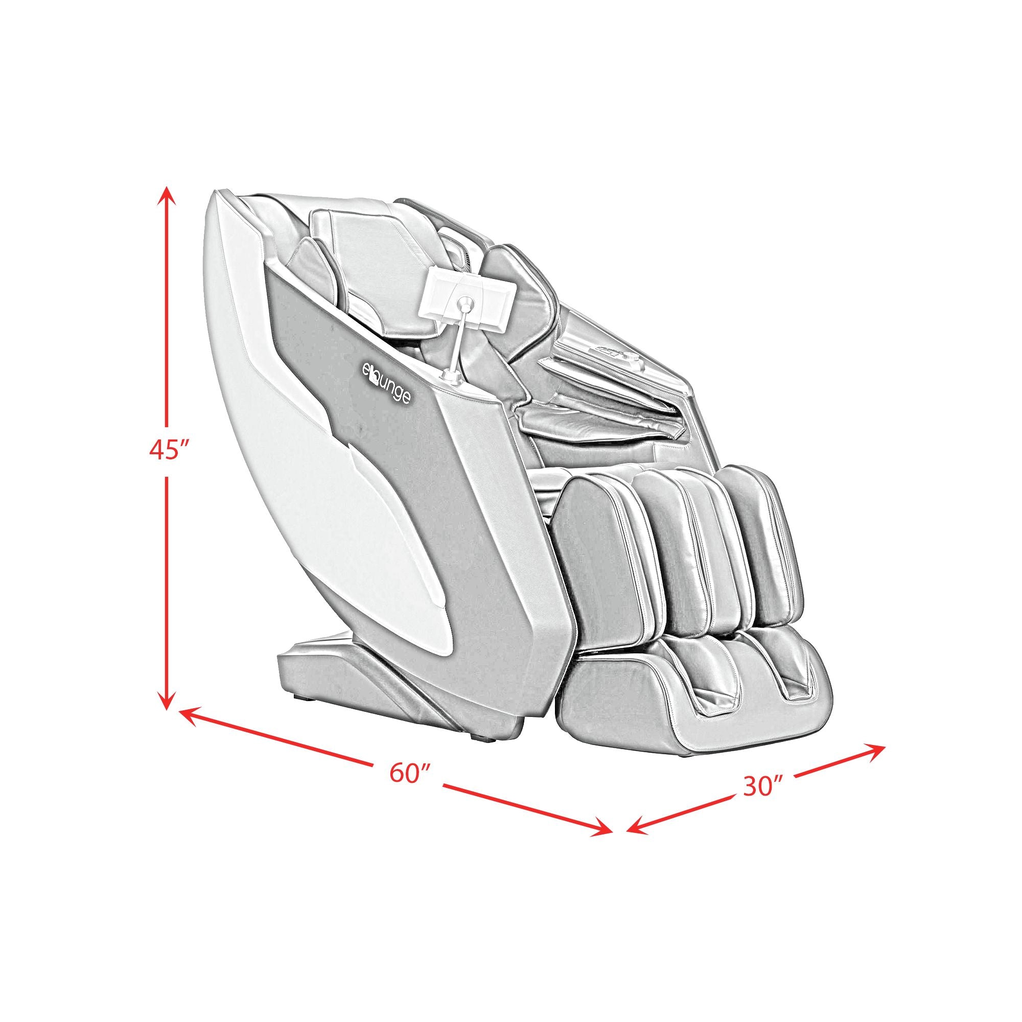 Enrich Massage Chair in Navy PU